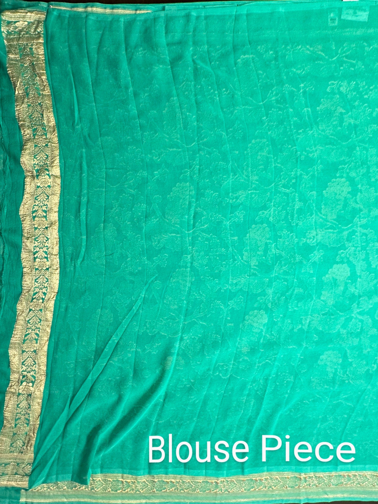 Khaddi Jaal Pure Georgette Saree
