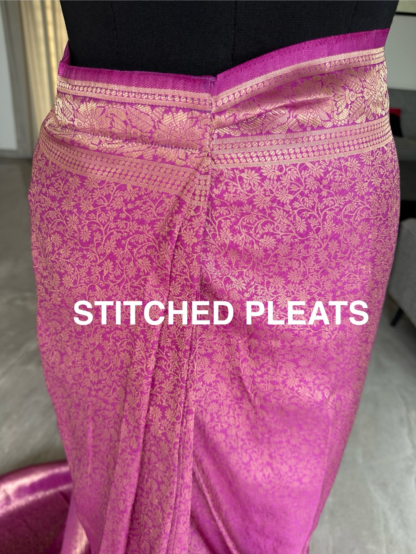 Pre-stitched/Draped Saree: Saree Add-on Service