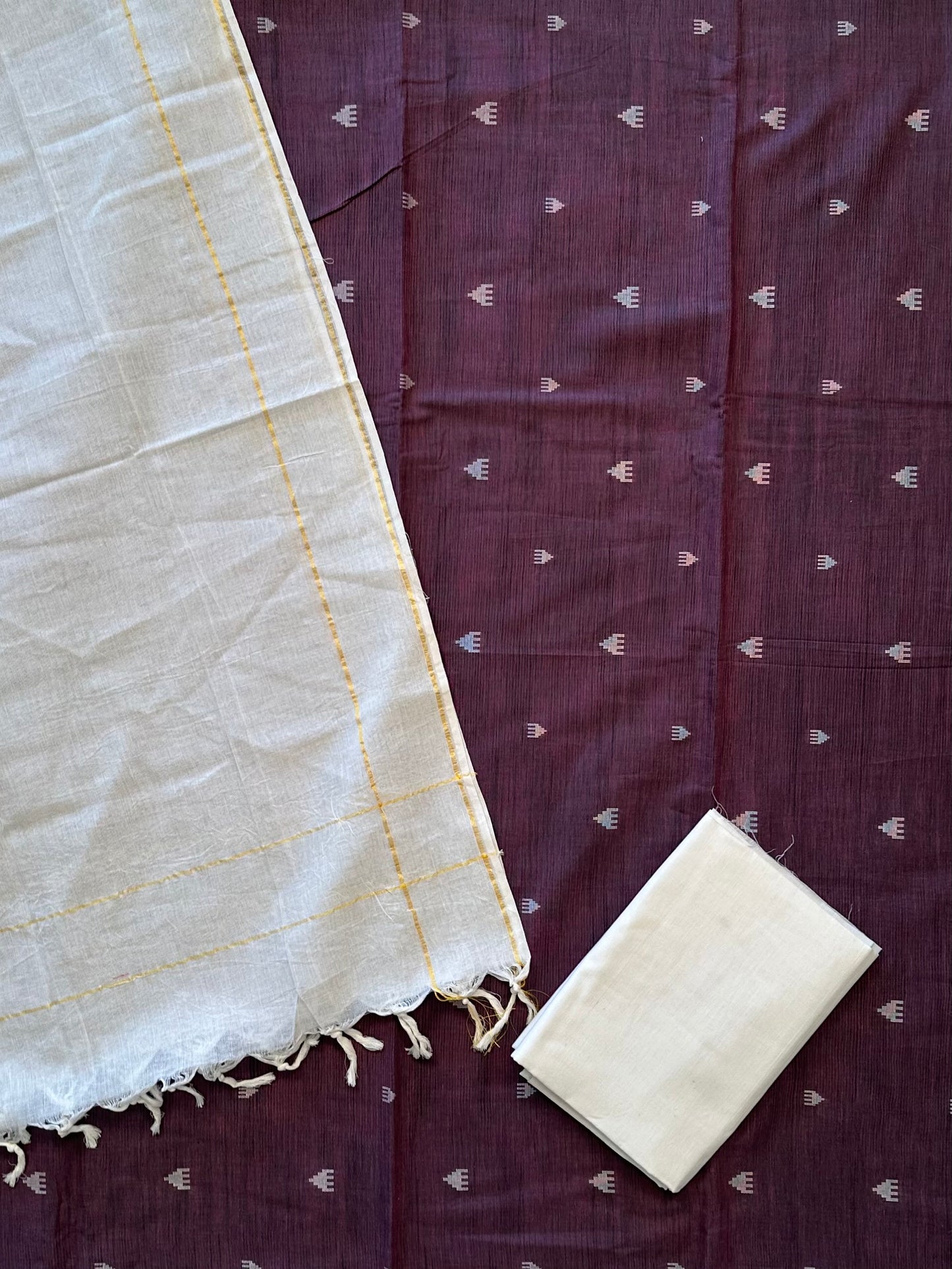 Handloom Cotton Suit