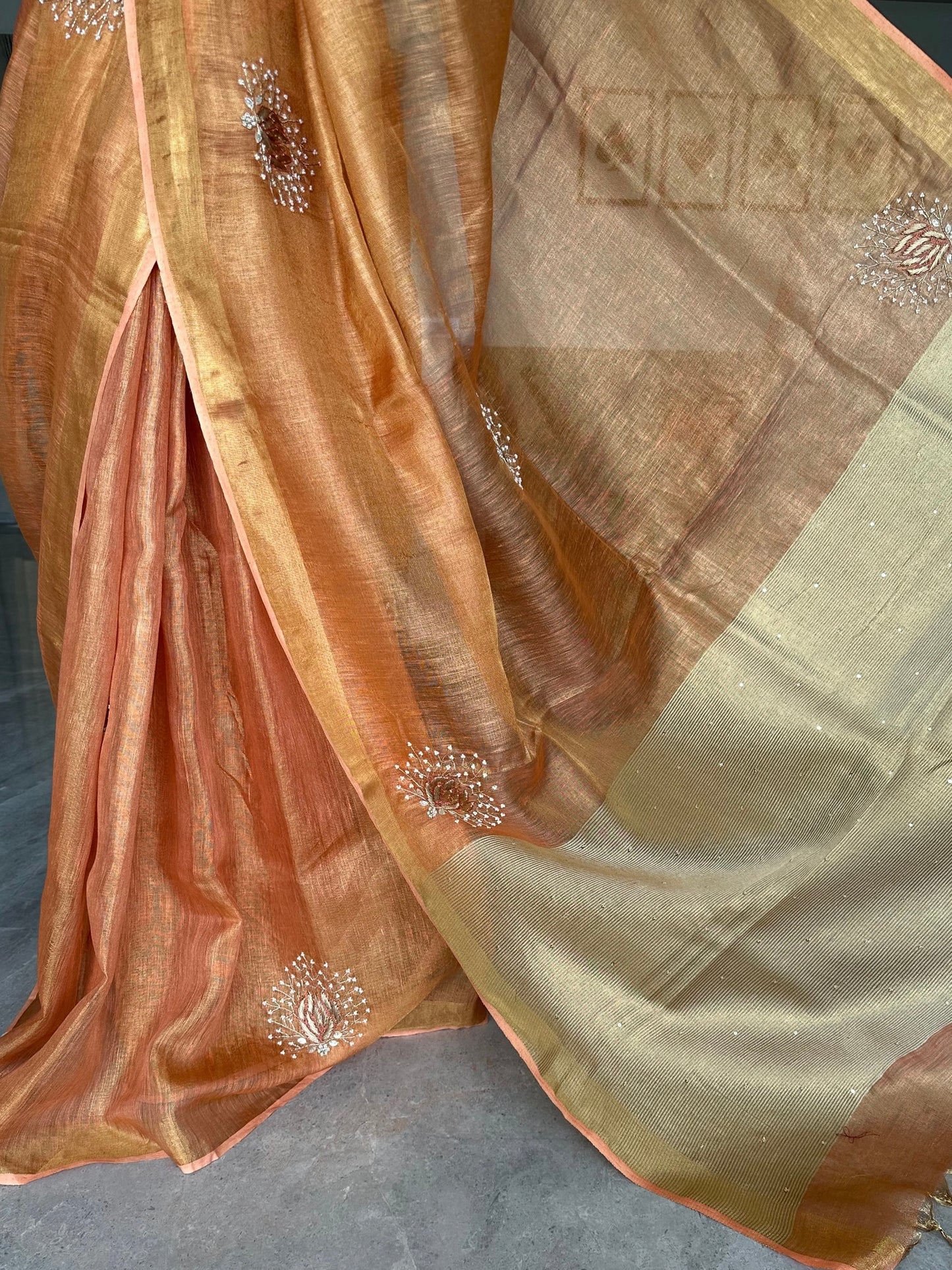 Fancy Tissue Saree