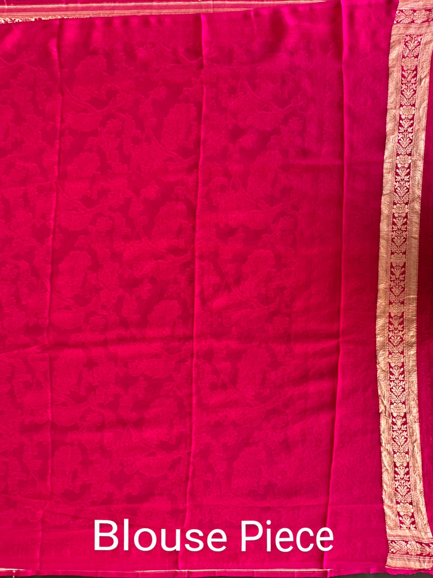 Khaddi Jaal Pure Georgette Saree