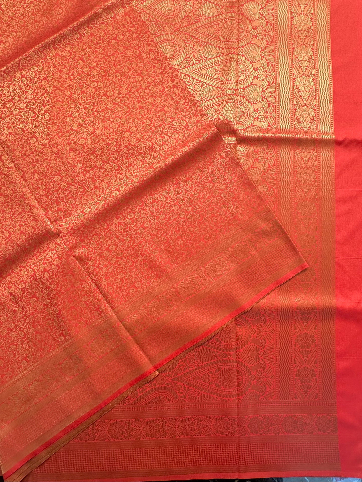 Blended Jamawar Saree