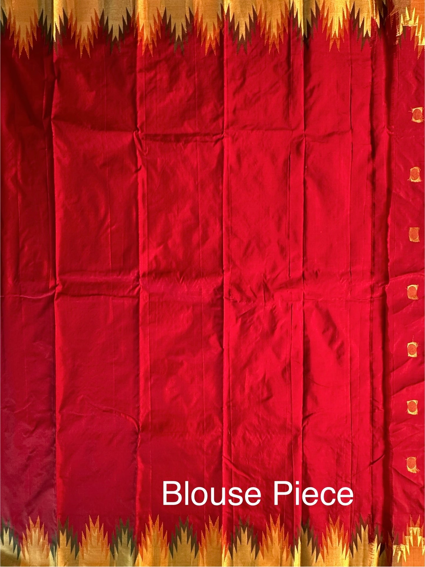 Madurai Temple Buta Pure Silk Saree
