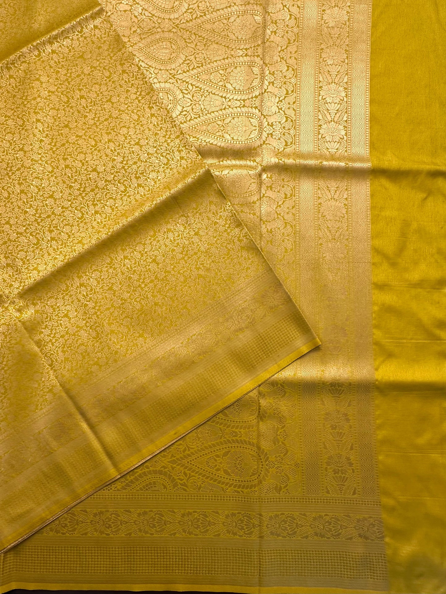 Blended Jamawar Saree