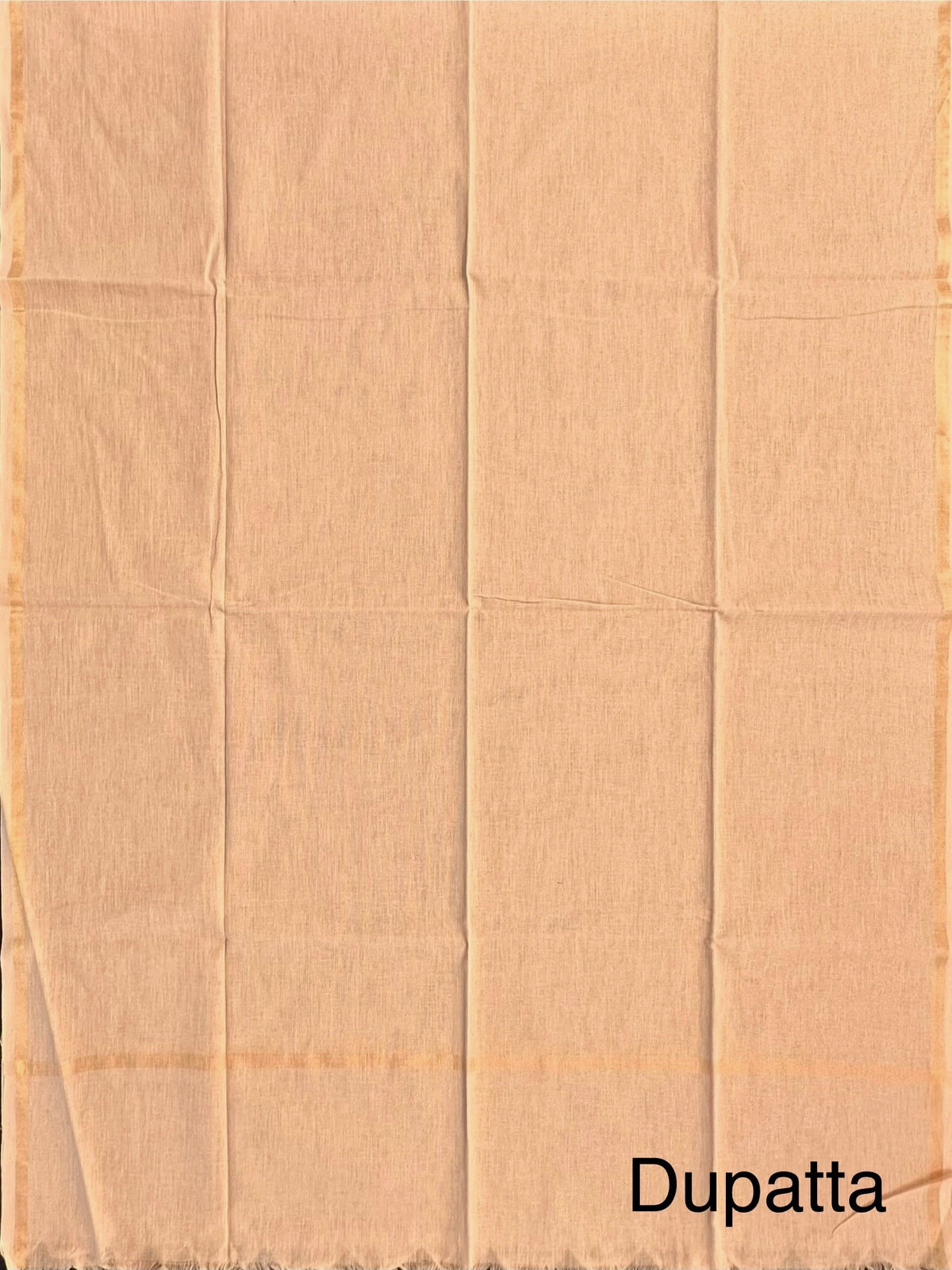 Rust-Beige Avani South Cotton 3-Piece Suit