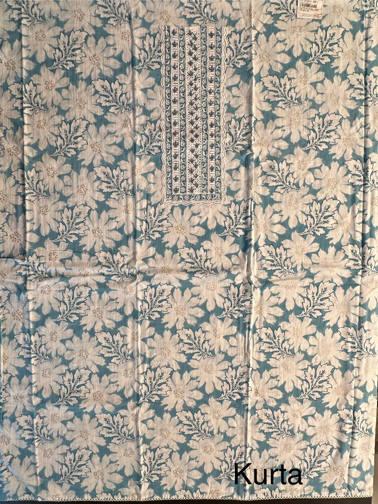 Jaipuri Cotton 3 -Piece Suit