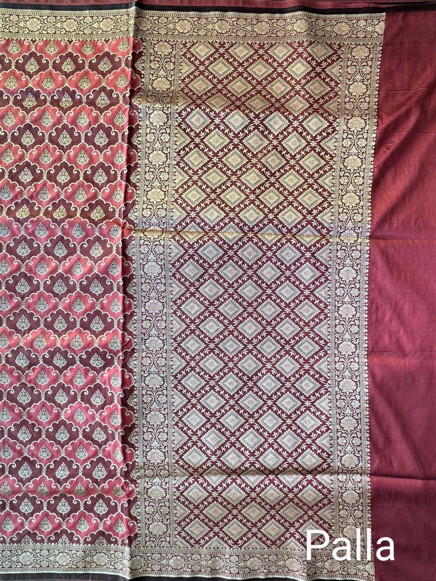 Banarasi Rangkaat Blended Silk Saree