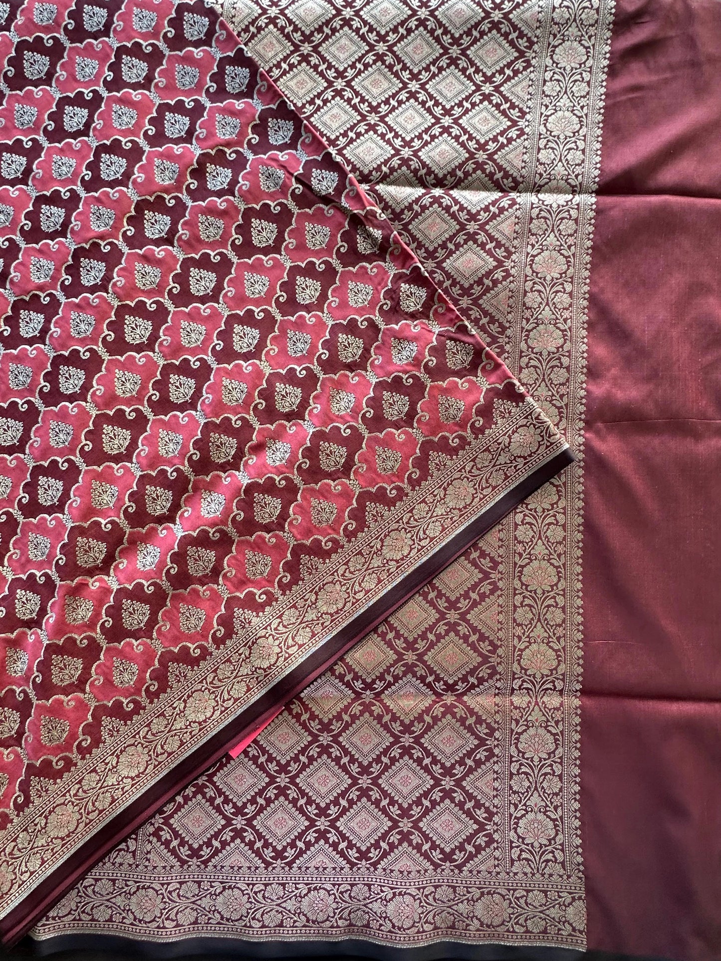 Banarasi Rangkaat Blended Silk Saree
