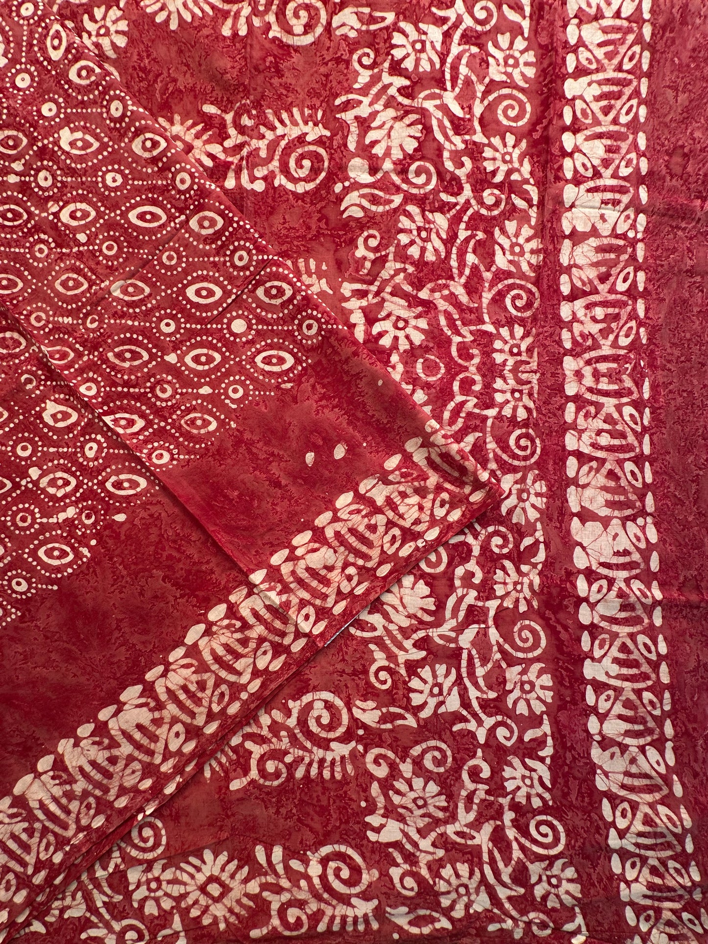 Batik Pure Cotton Saree