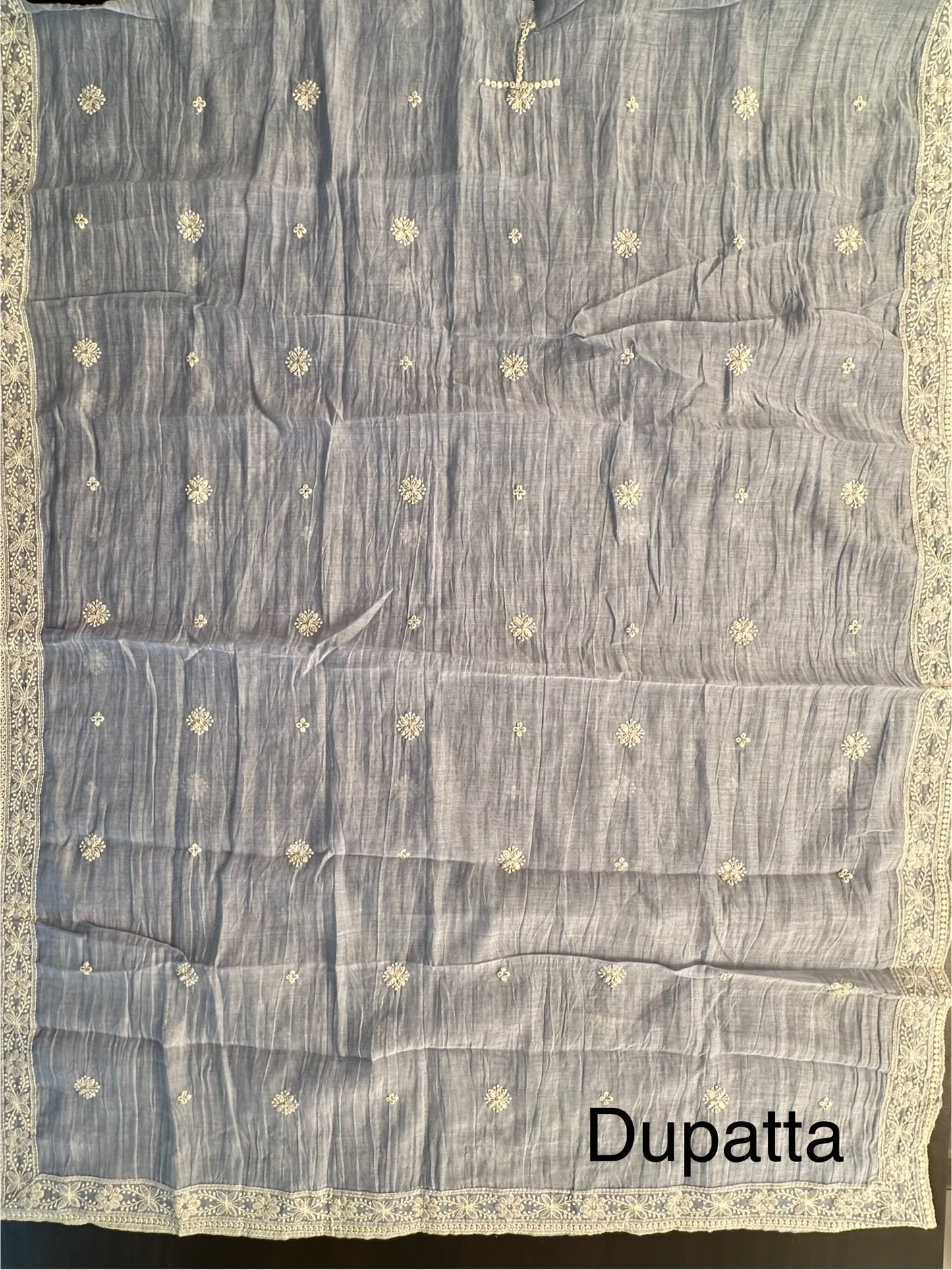 Pure Chanderi 3-Piece Suit