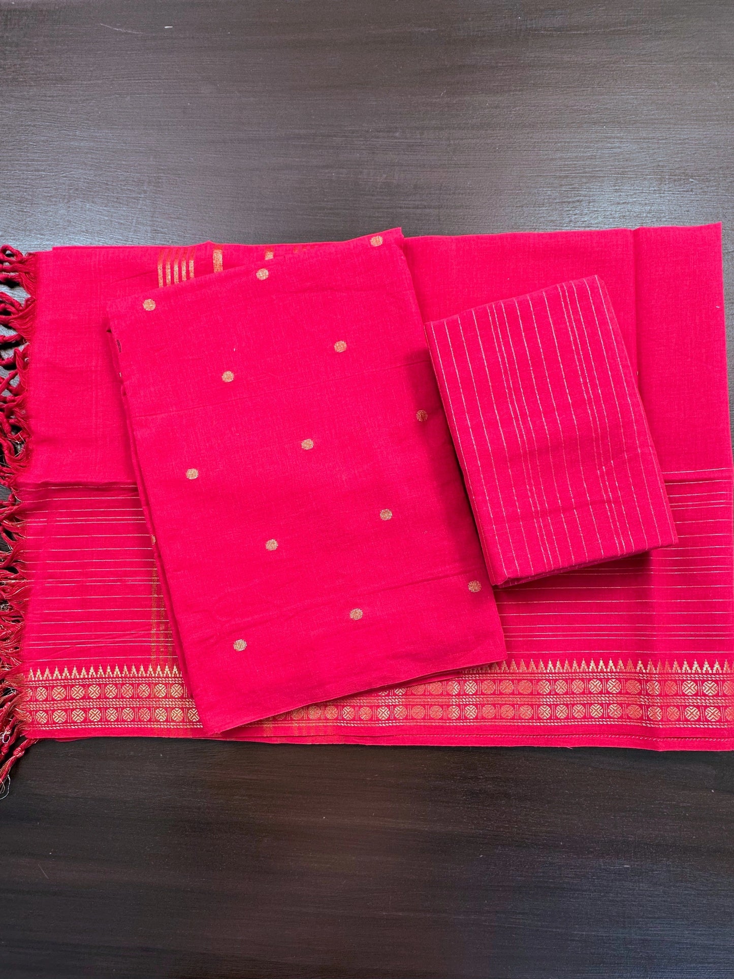 Rani South Cotton Unstitched 3-Piece Suit