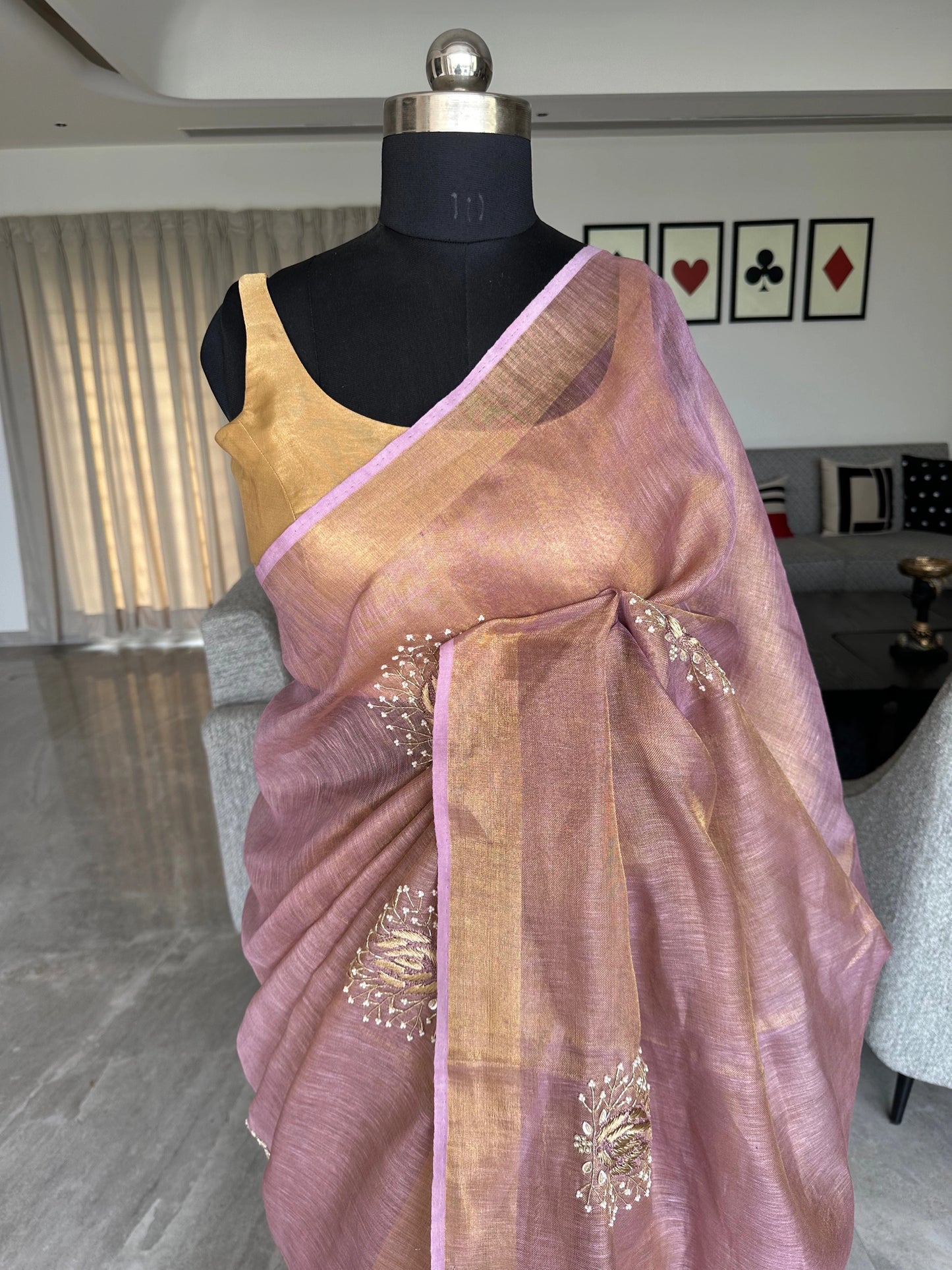Fancy Tissue Saree