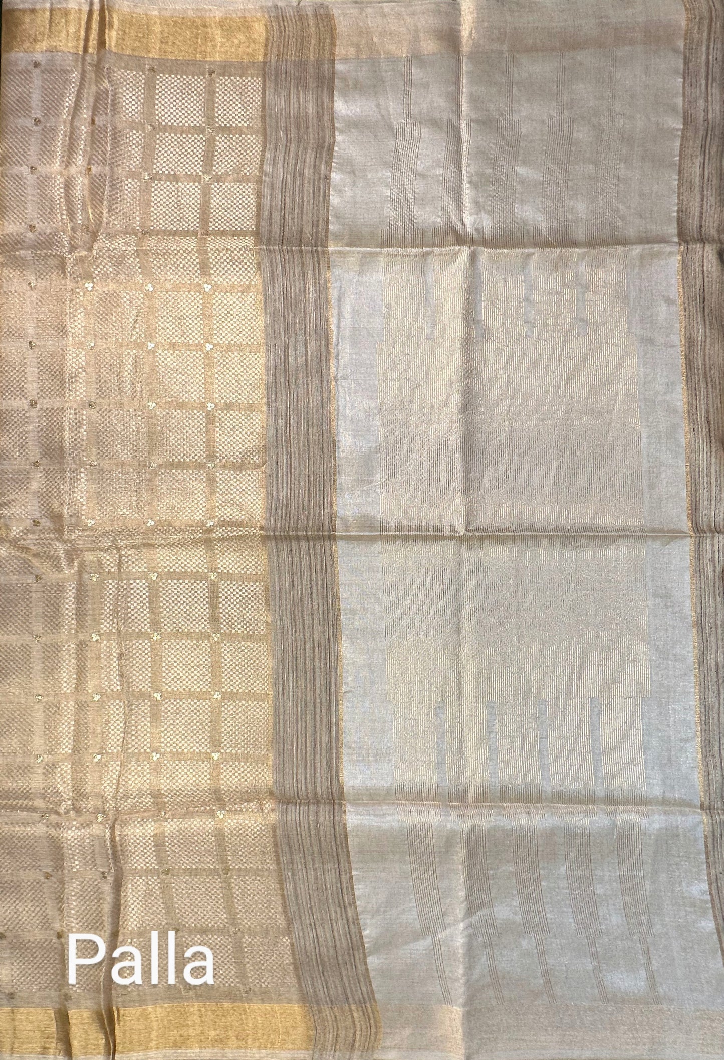 Emboss Tissue Silk Saree