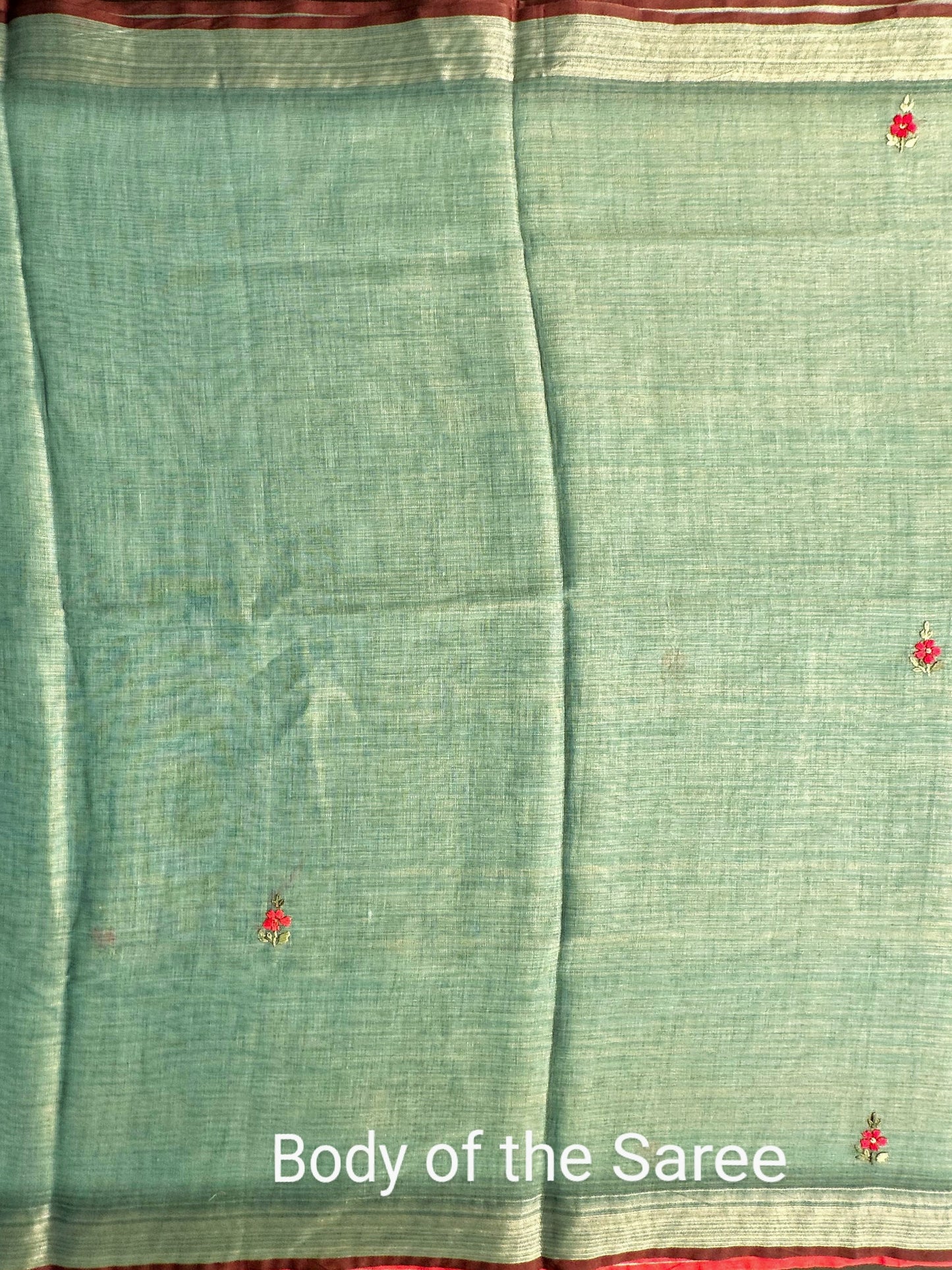 Cotton Saree with Embroidery