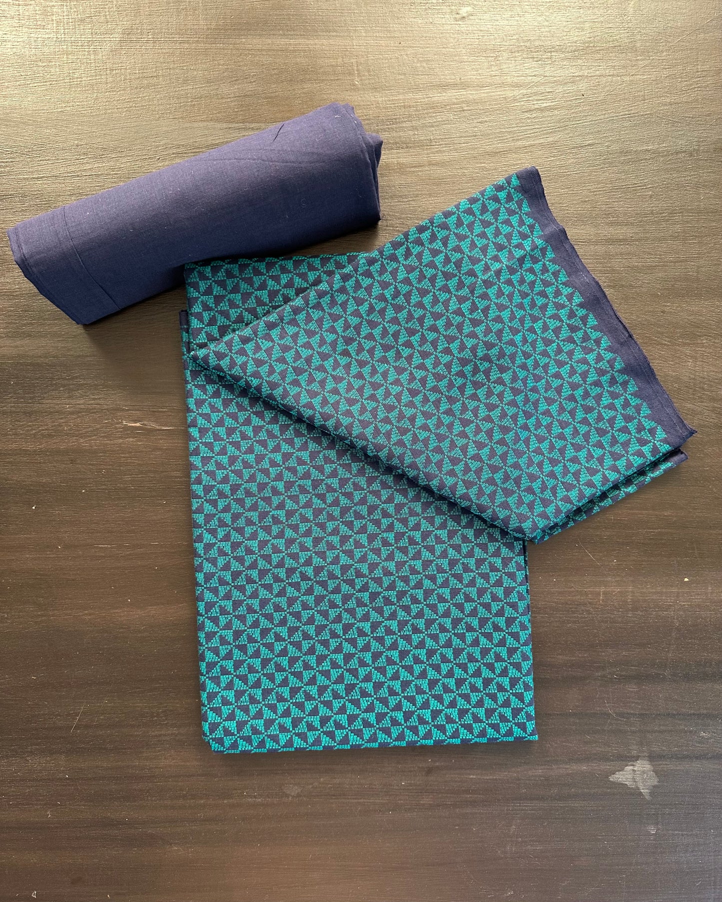Jacquard Pure Handloom Cotton Suit