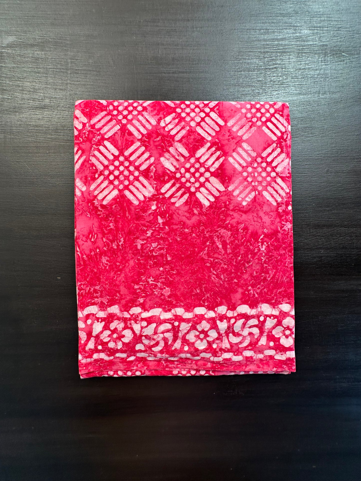 Batik Pure Cotton Saree