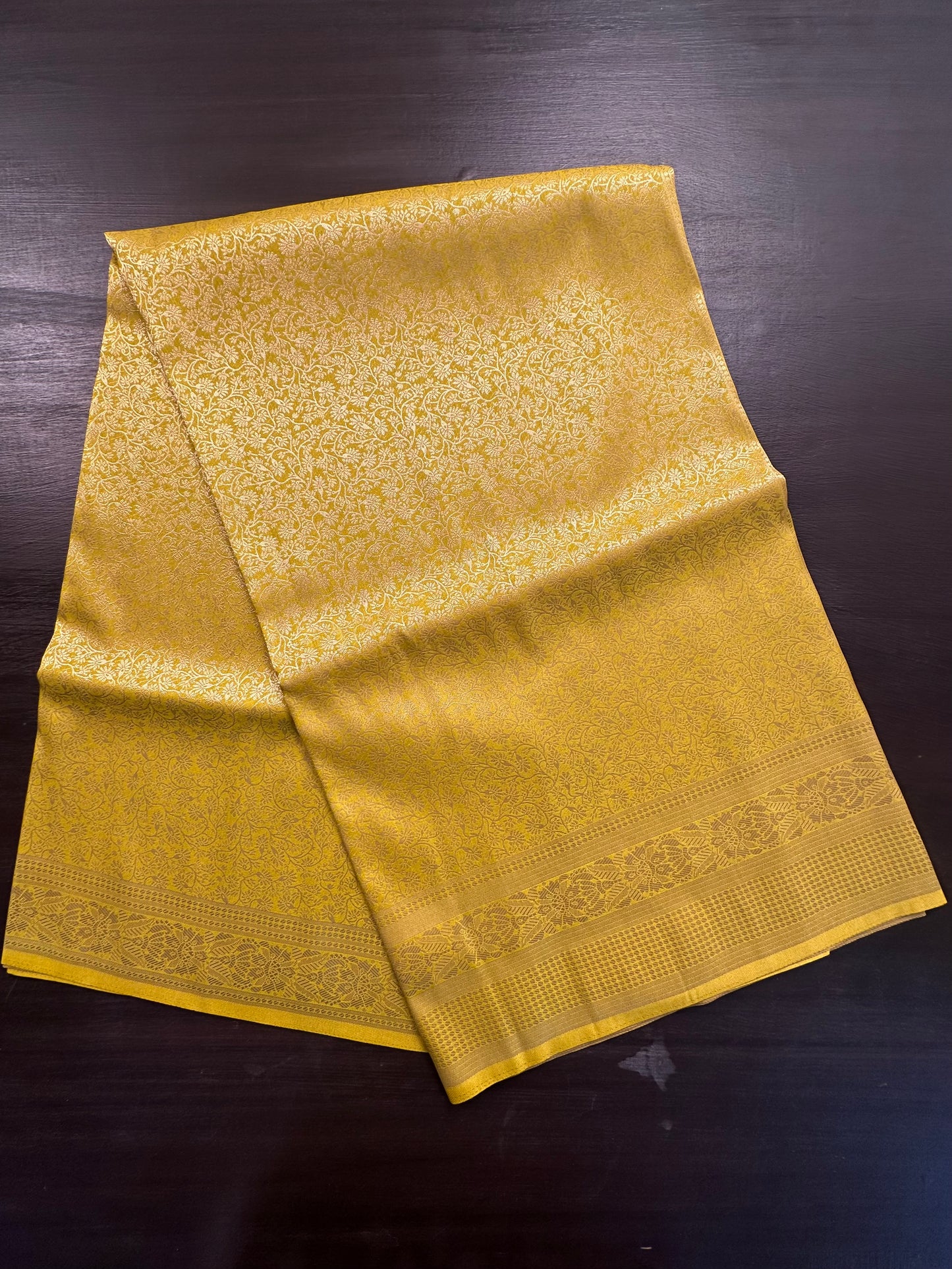 Blended Jamawar Saree