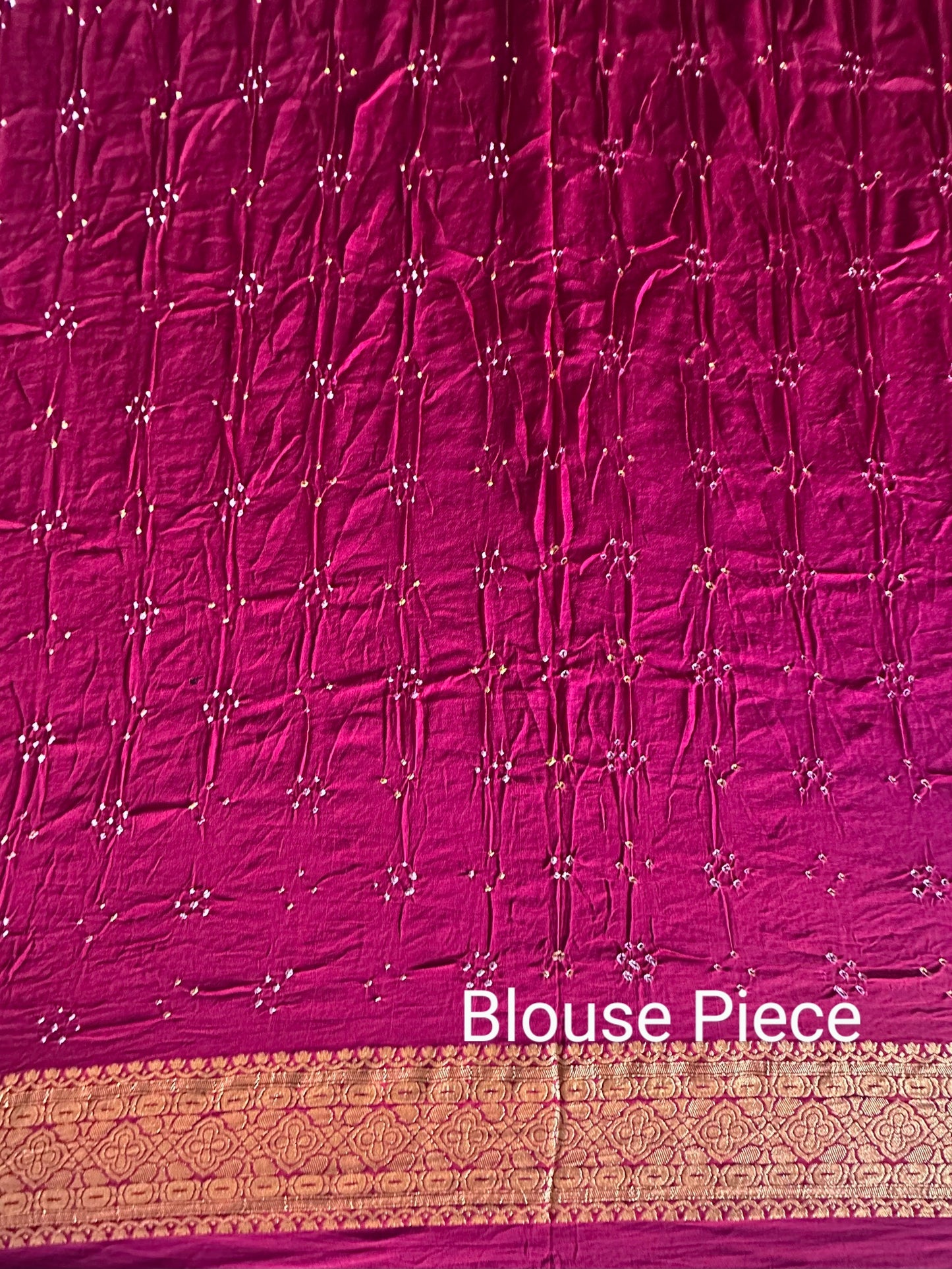 Pure Georgette Gharchola Bandhej Saree