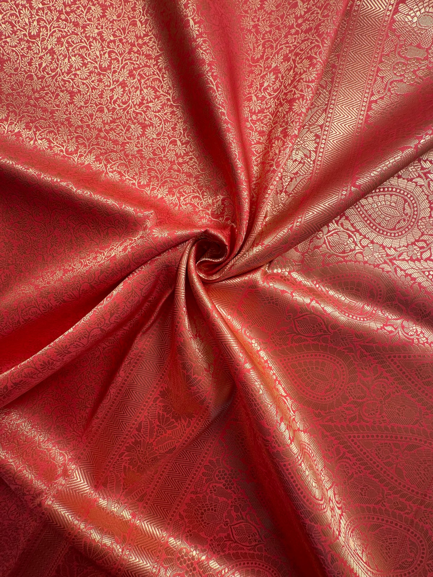 Blended Jamawar Saree