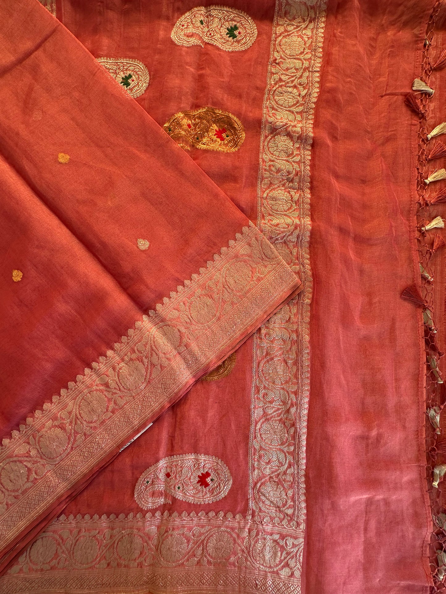 Georgette Tissue Saree