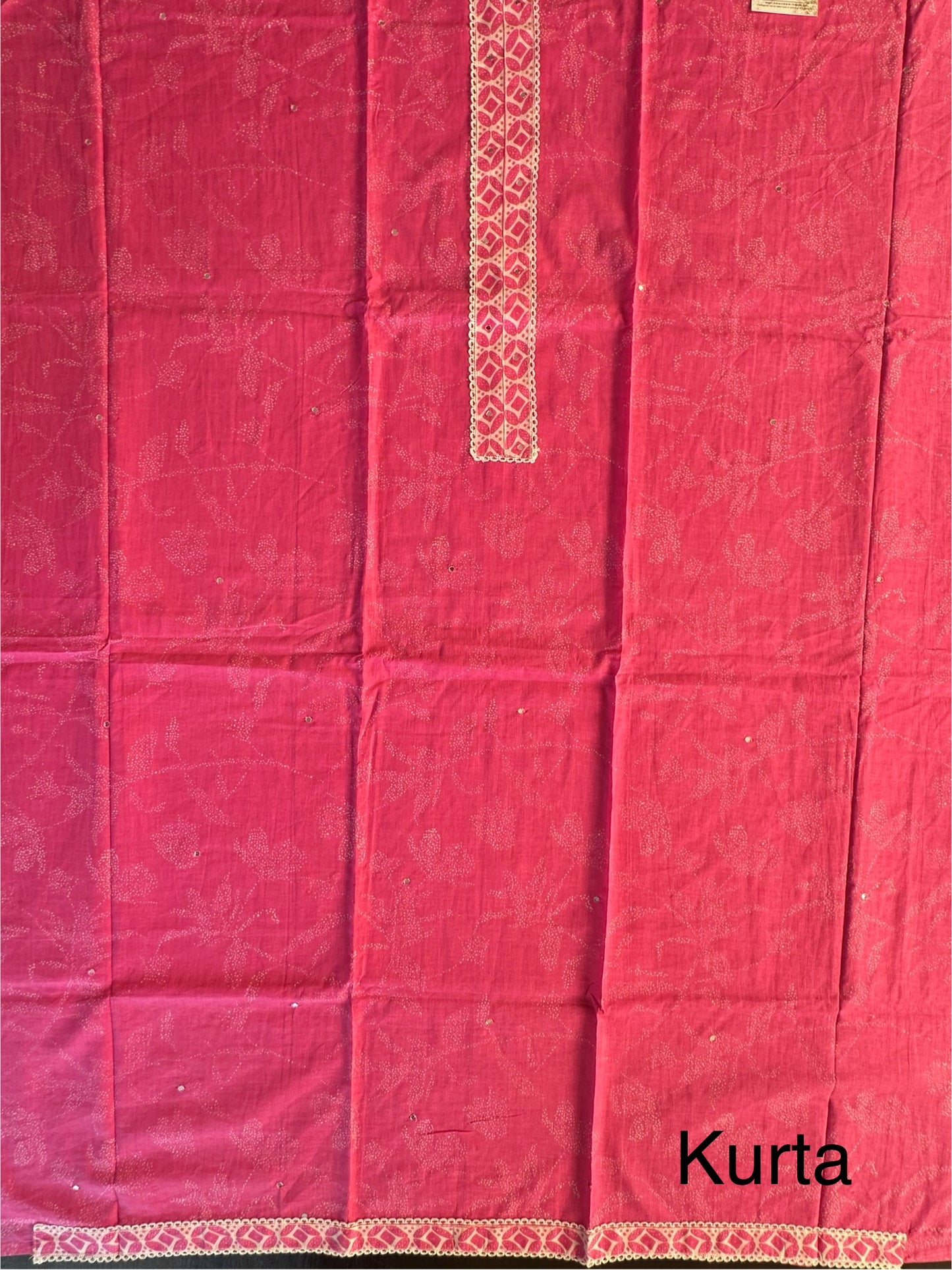 Jaipuri Necktie Cotton 3-Piece Suit