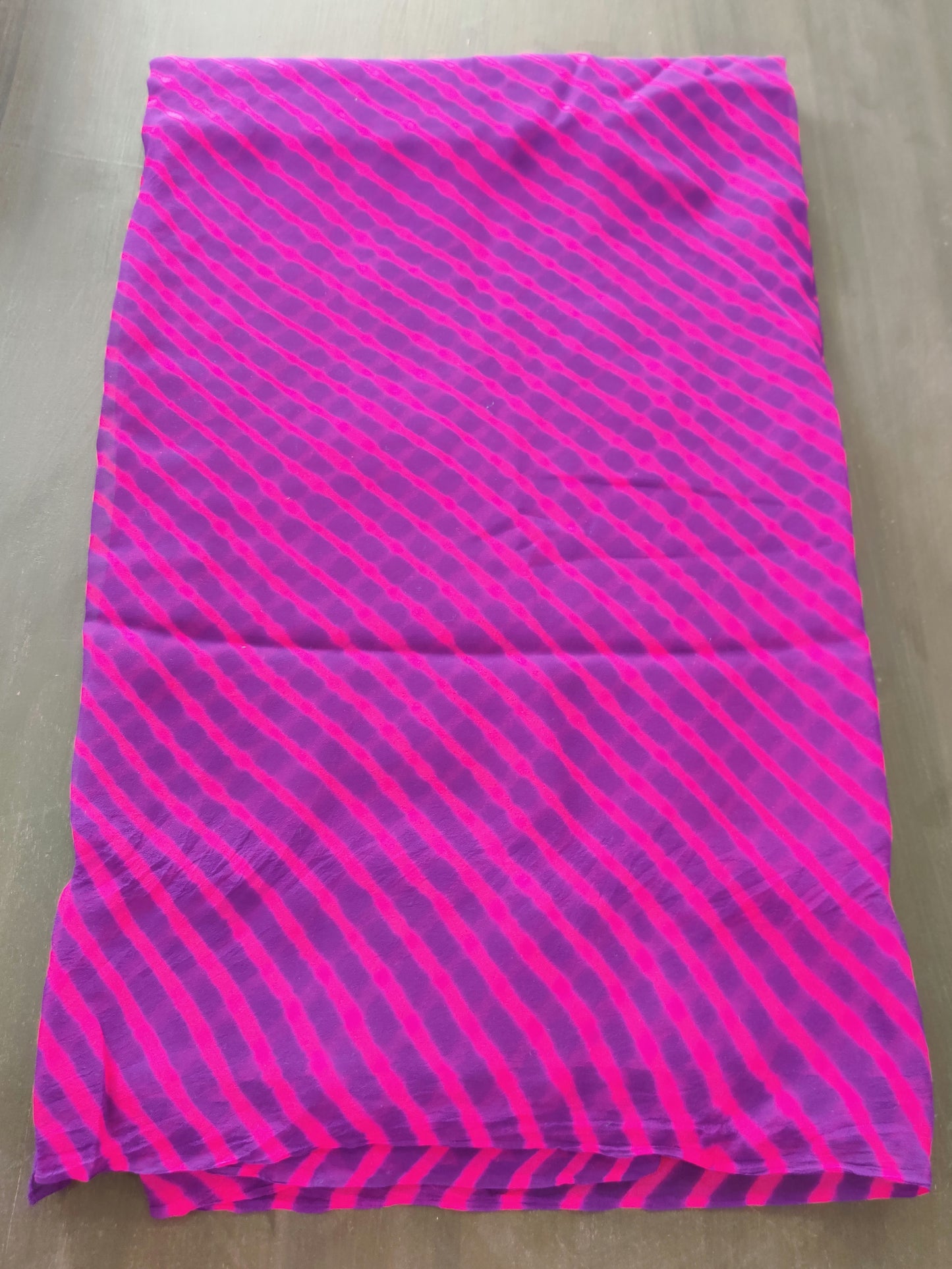 Leheriya Georgette Saree
