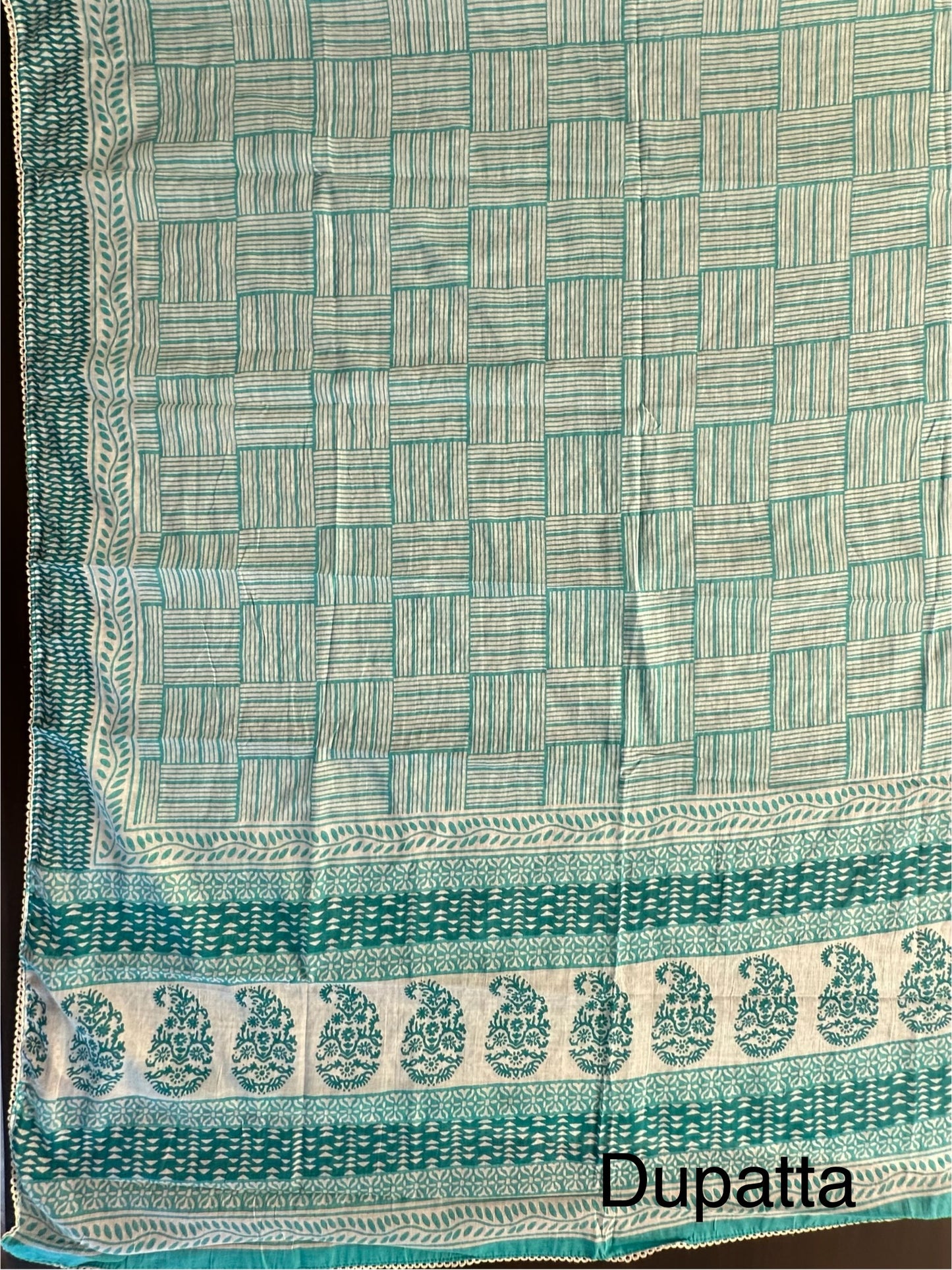 Jaipuri Necktie Cotton 3-Piece Suit