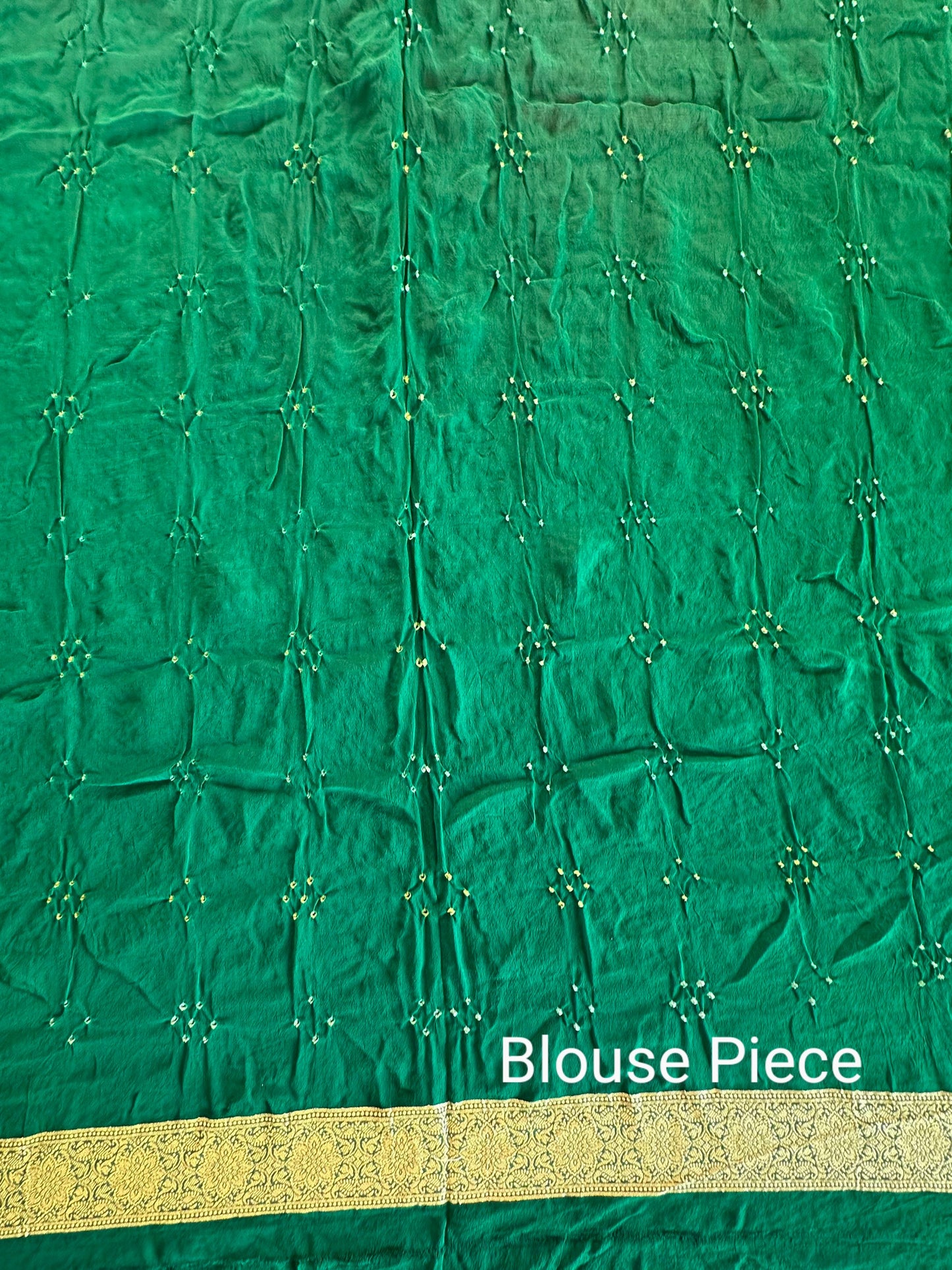 Pure Georgette Gharchola Bandhej Saree