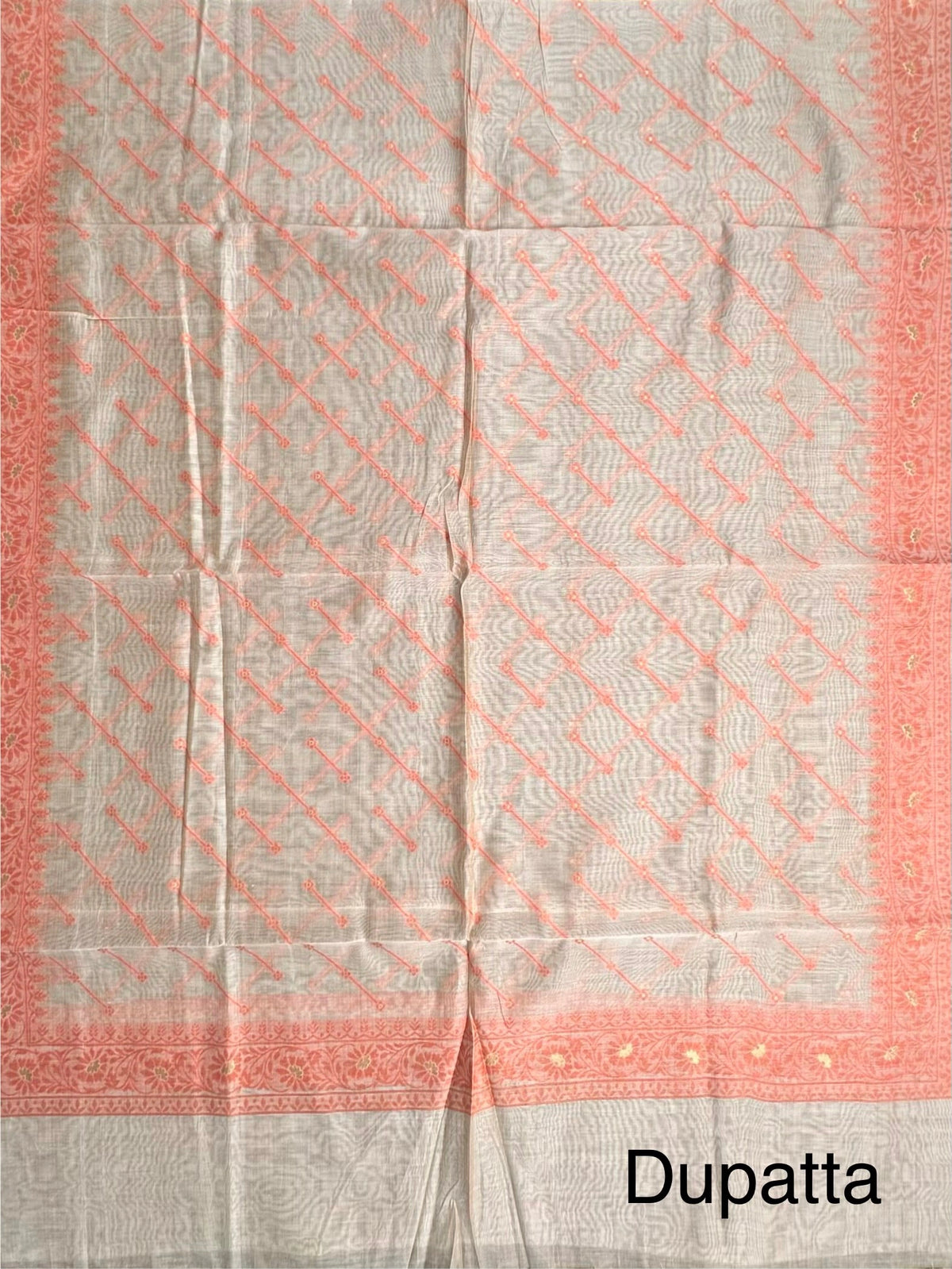 Gazari Jacquard 3-piece Unstitched Cotton Suit