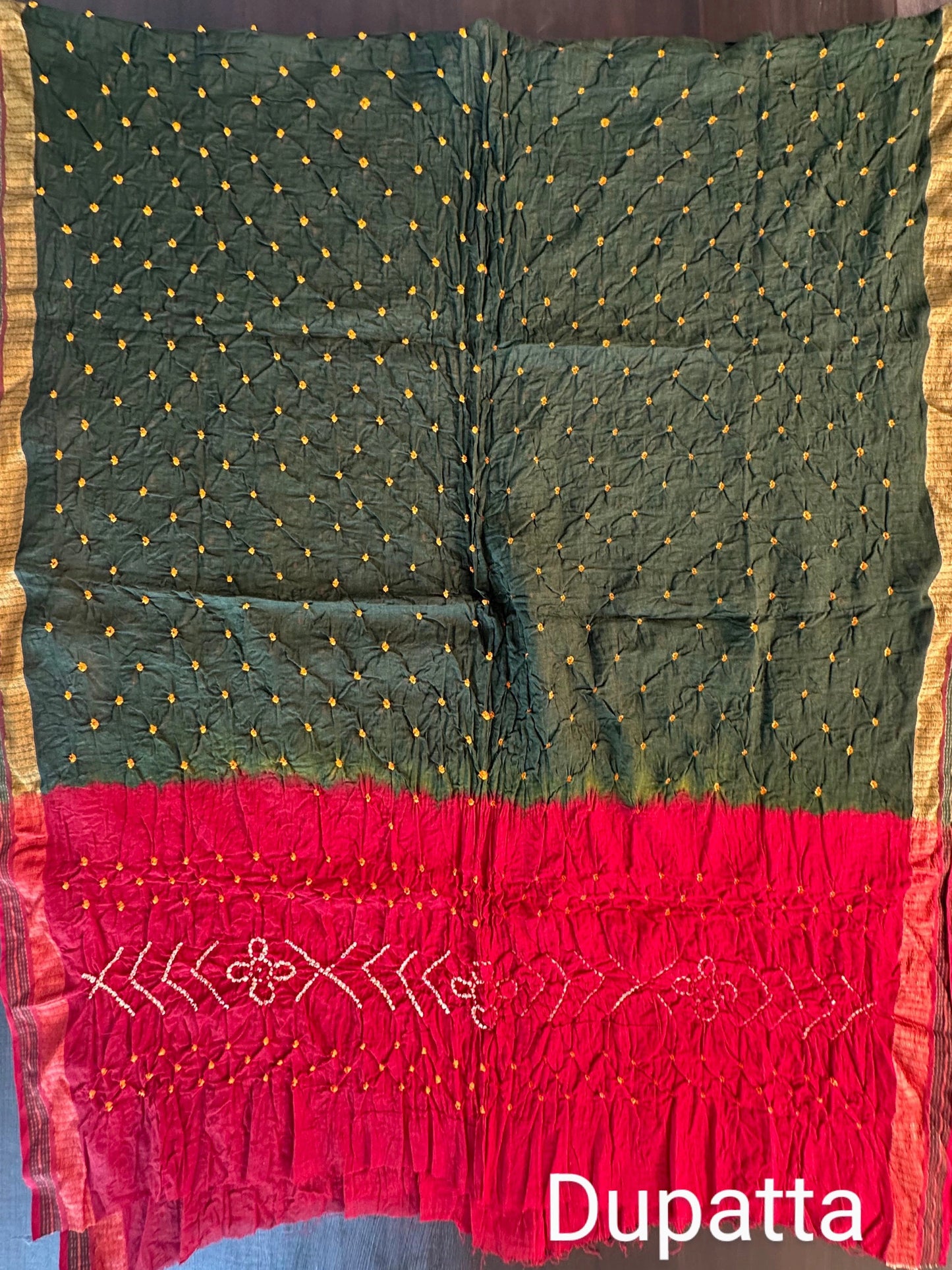 Bandhej Jaipuri Cotton Suit