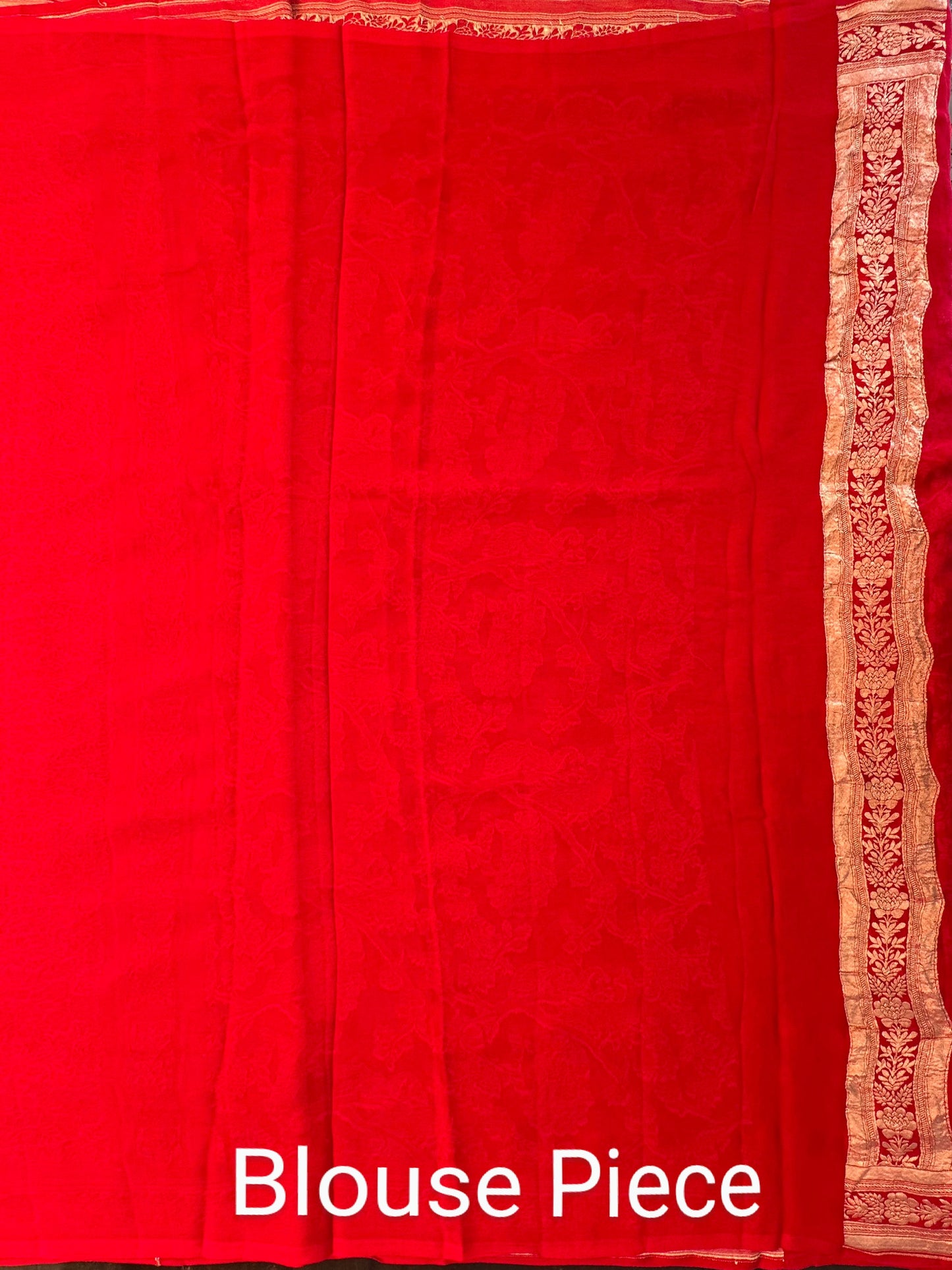 Khaddi Jaal Pure Georgette Saree