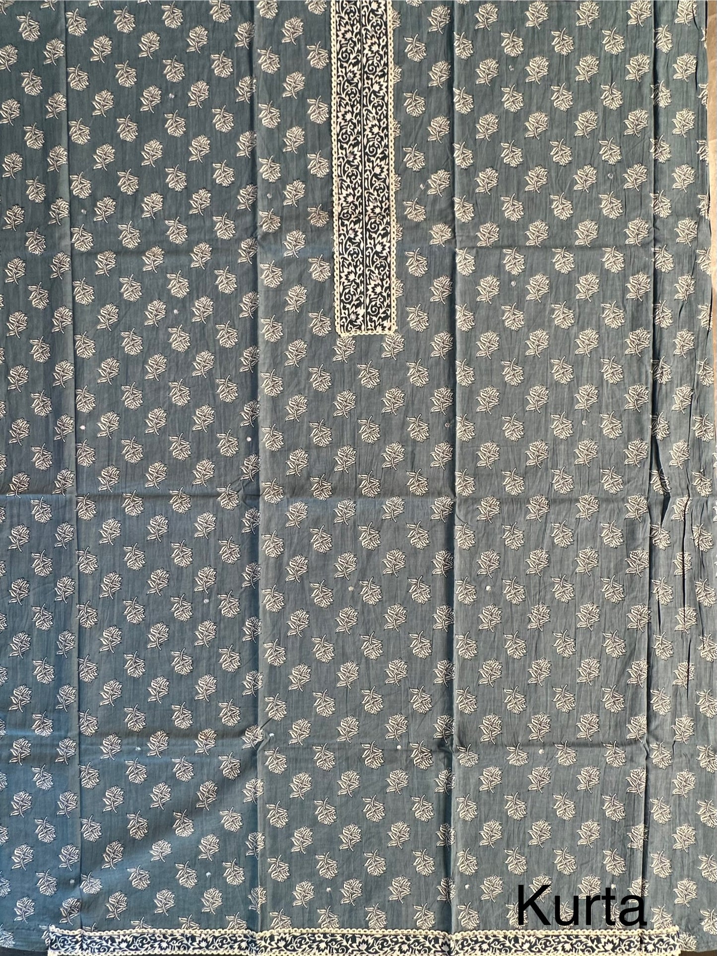 Jaipuri Necktie Cotton 3-Piece Suit