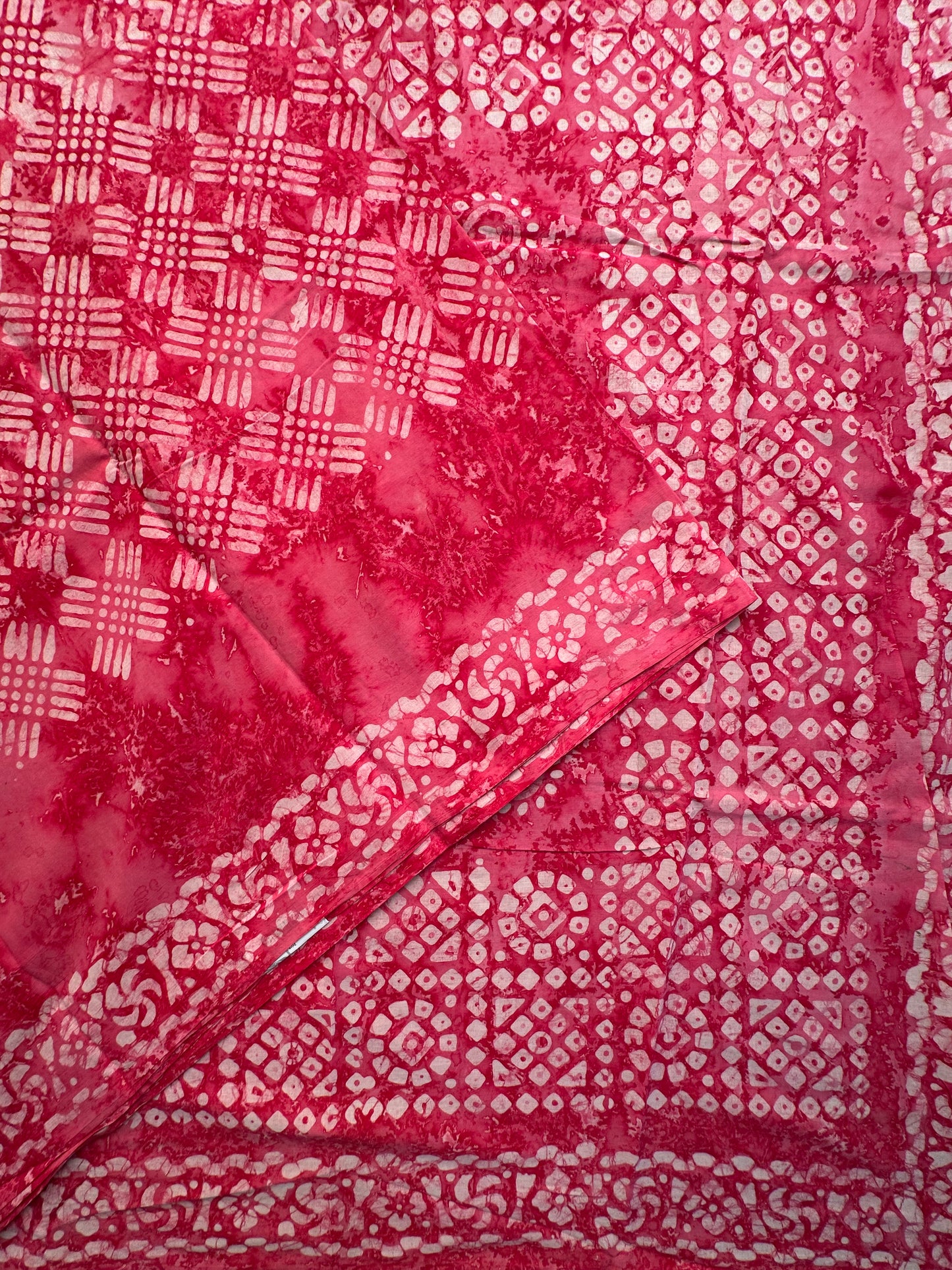 Batik Pure Cotton Saree