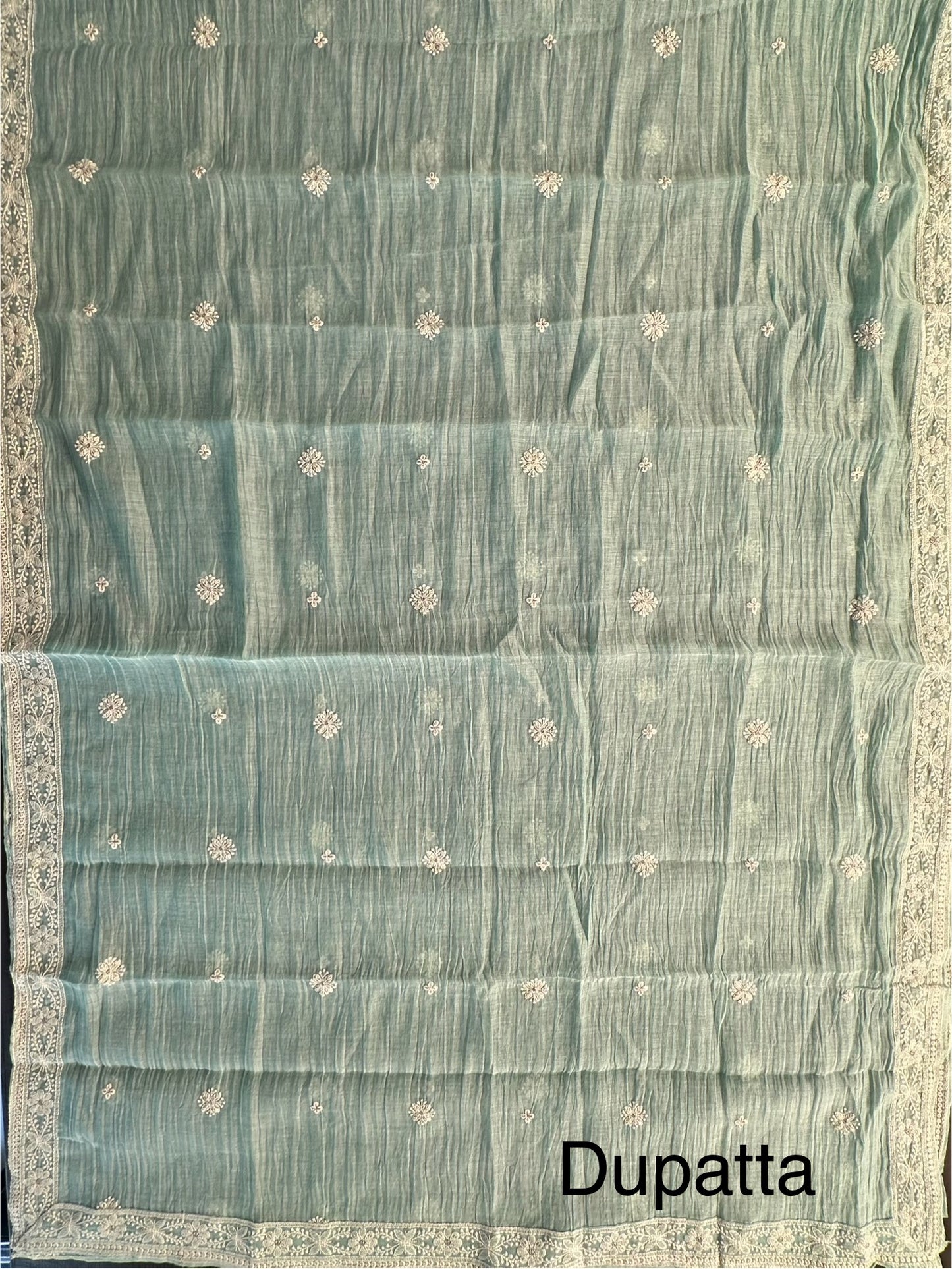Pure Chanderi 3-Piece Suit