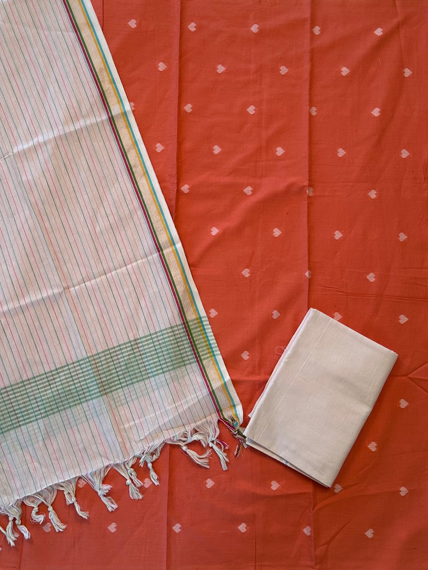 Handloom Cotton Suit
