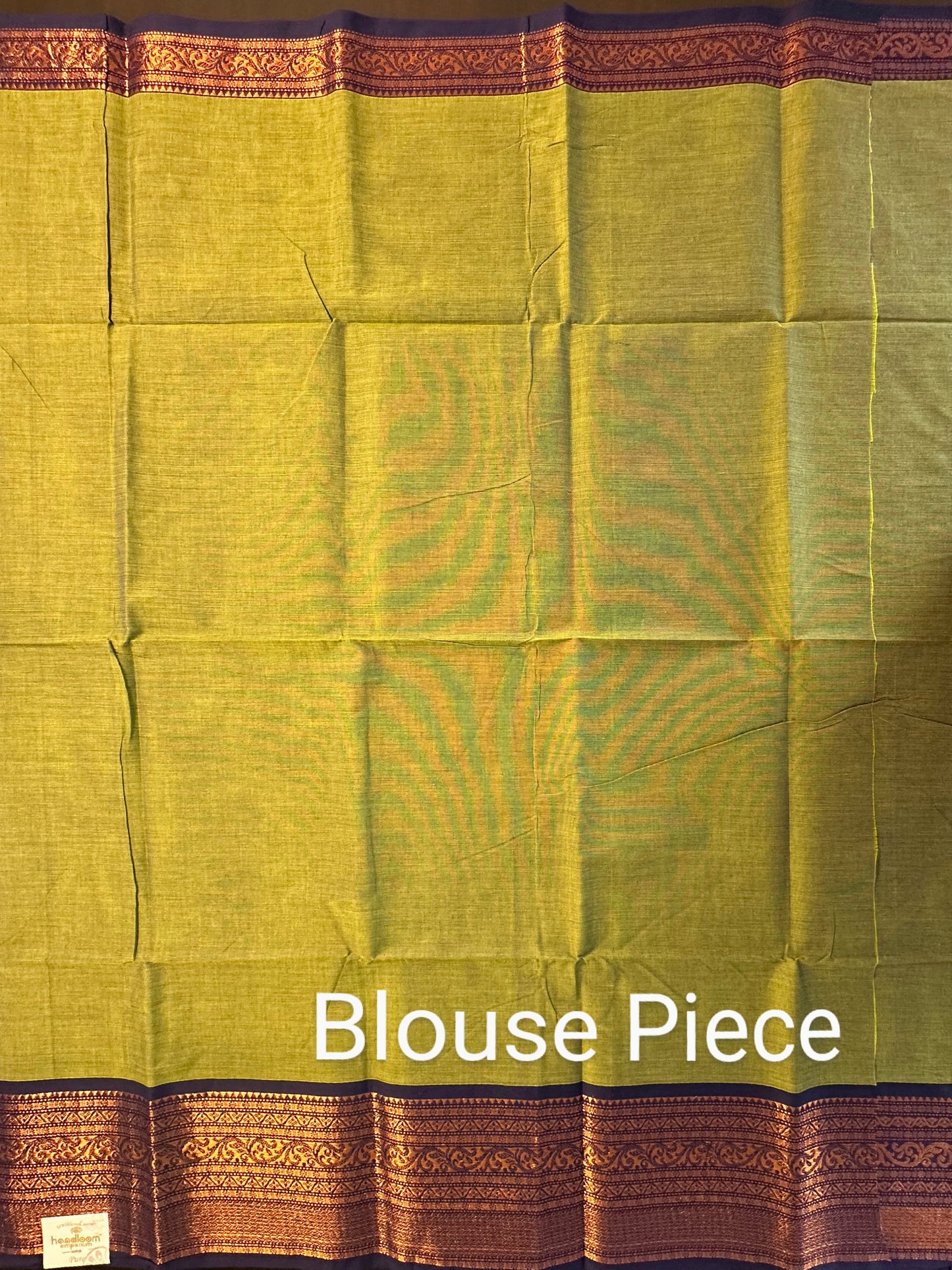 Green Narayanpet Cotton Saree