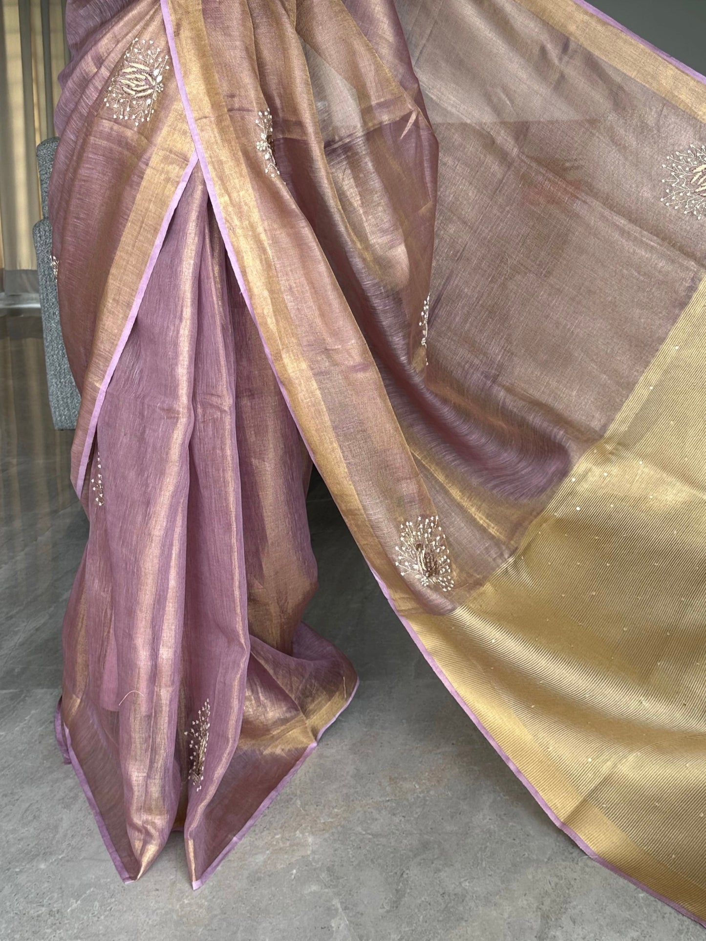 Fancy Tissue Saree