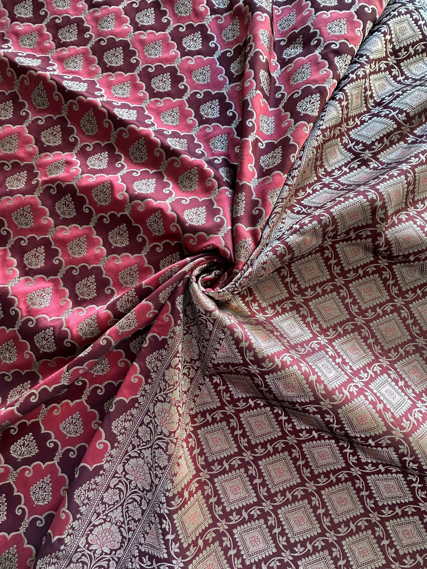 Banarasi Rangkaat Blended Silk Saree