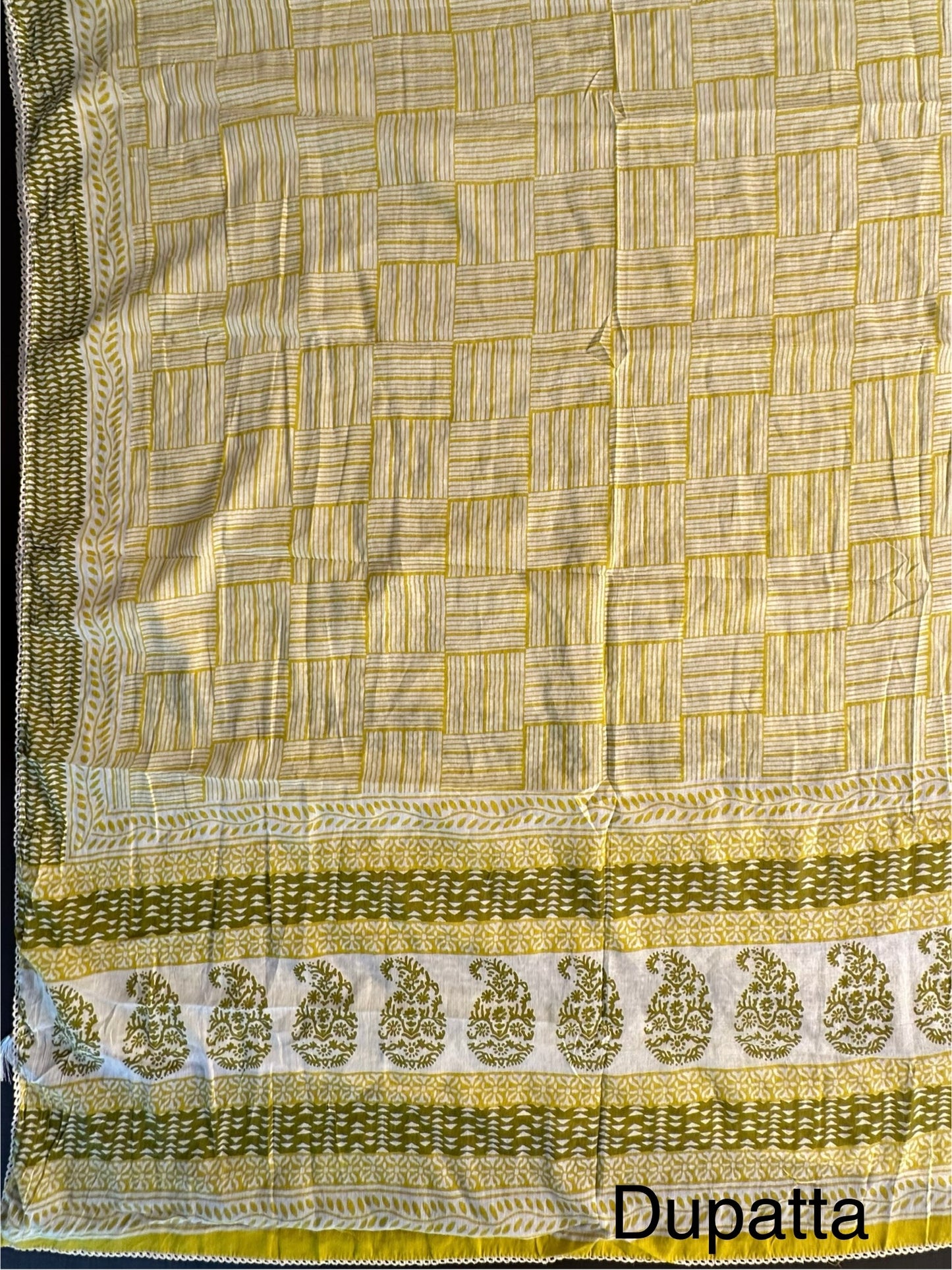 Jaipuri Necktie Cotton 3-Piece Suit