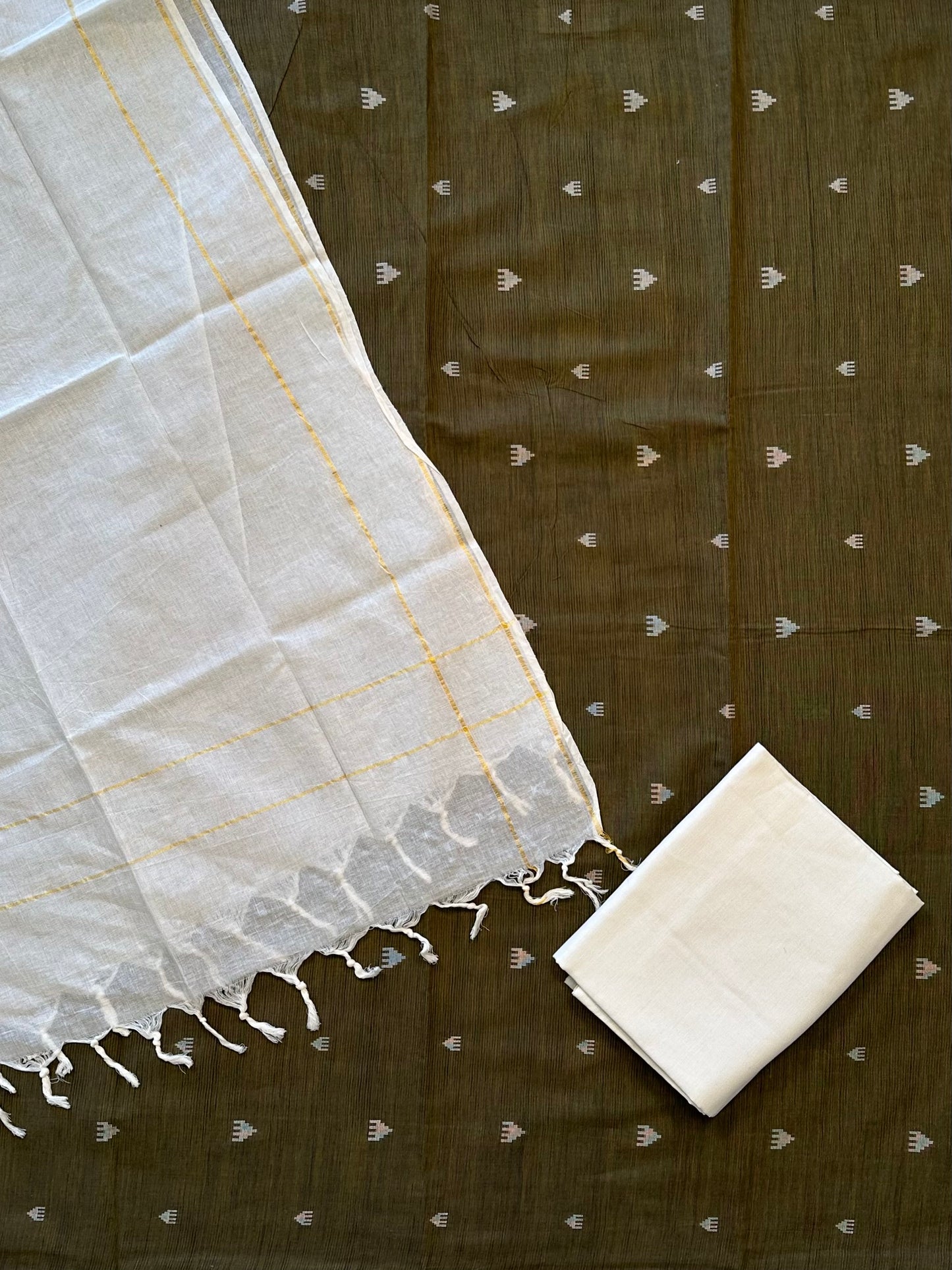 Handloom Cotton Suit