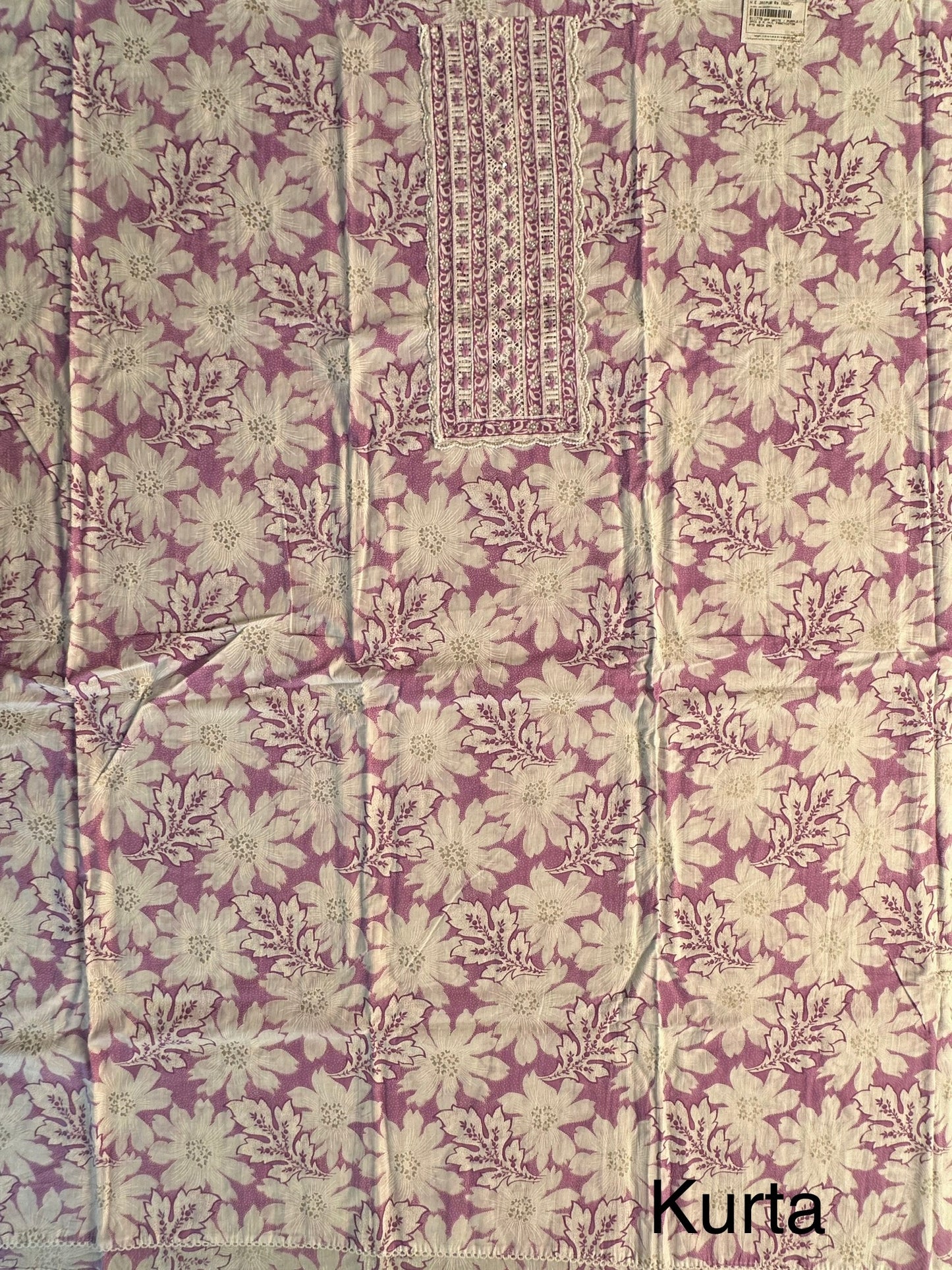 Jaipuri Cotton 3 -Piece Suit