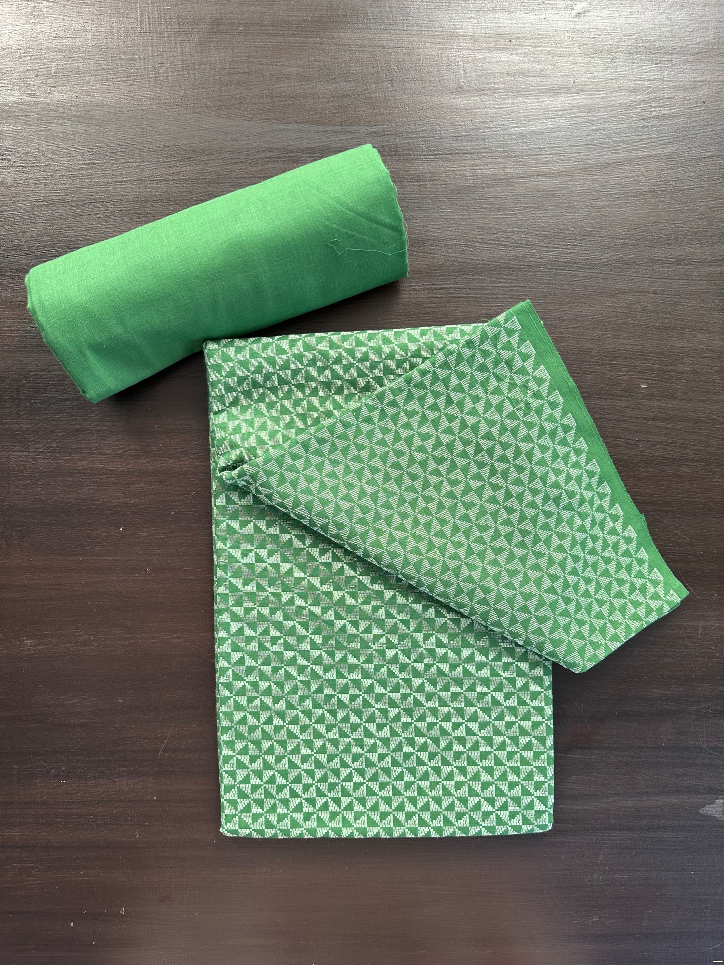 Jacquard Pure Handloom Cotton Suit