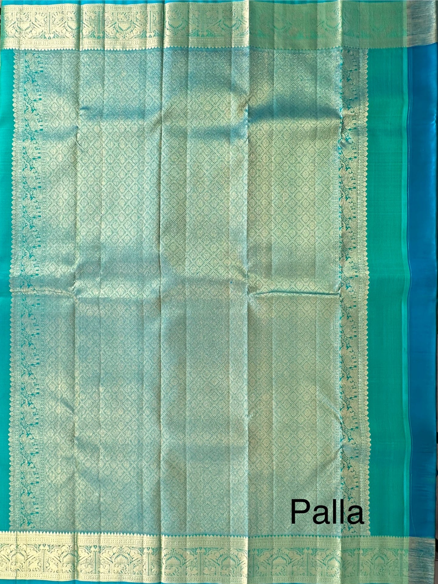 Parrot Green Handloom Kanjivaram Pure Silk Saree