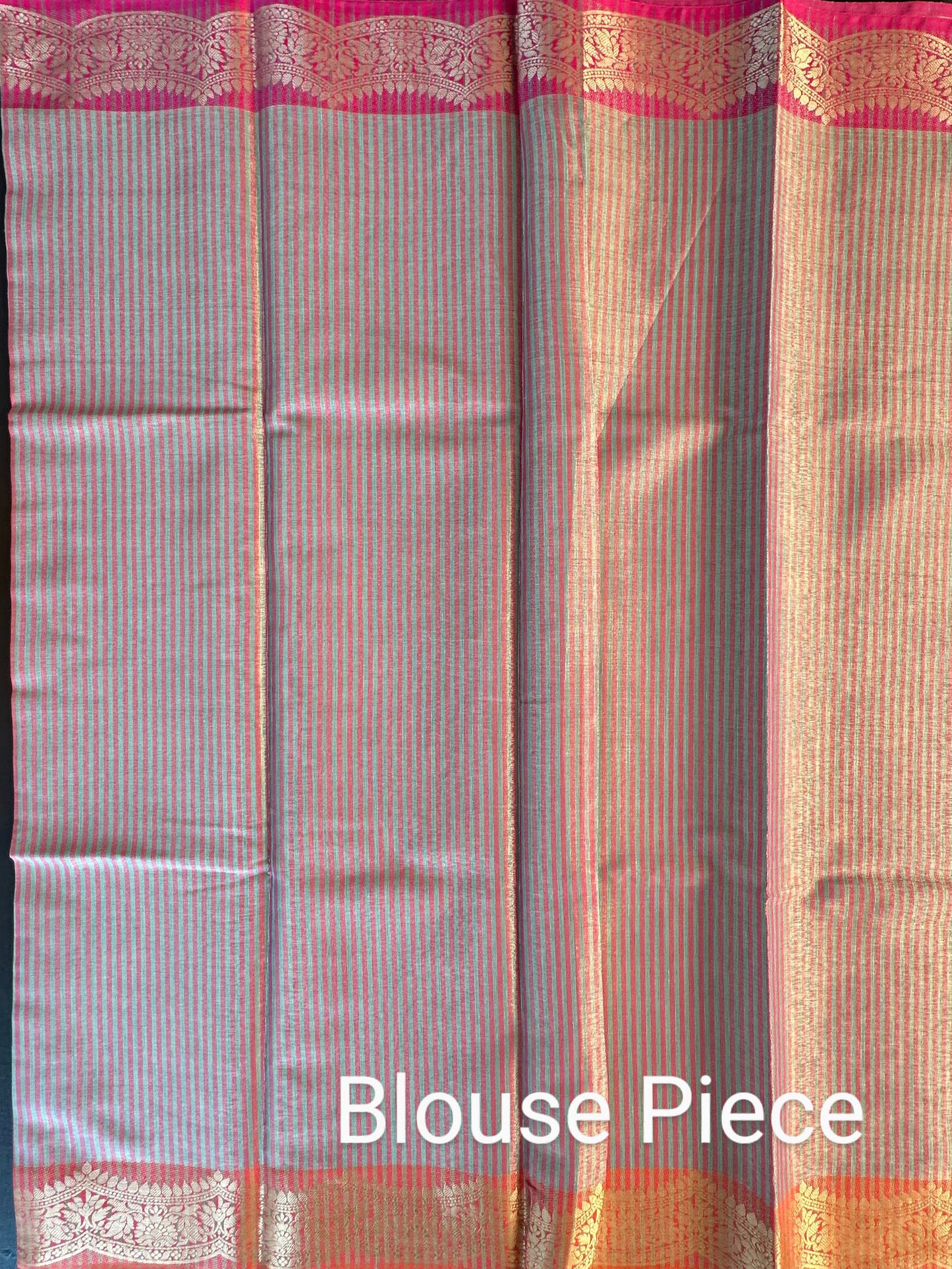 Sea Green Nimrit Tissue Saree