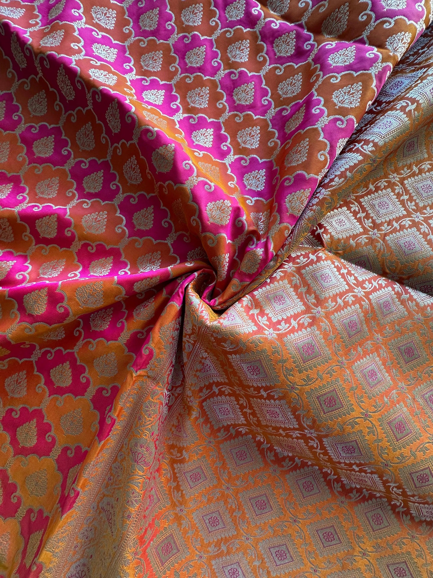 Banarasi Rangkaat Blended Silk Saree