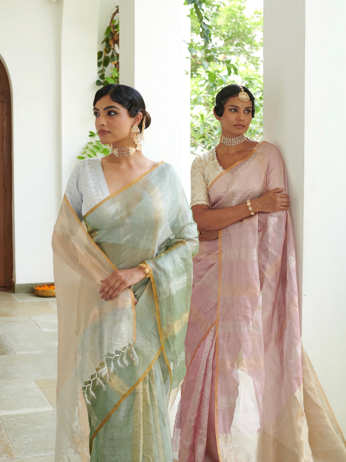 Jacquard Pure Tissue Silk Saree