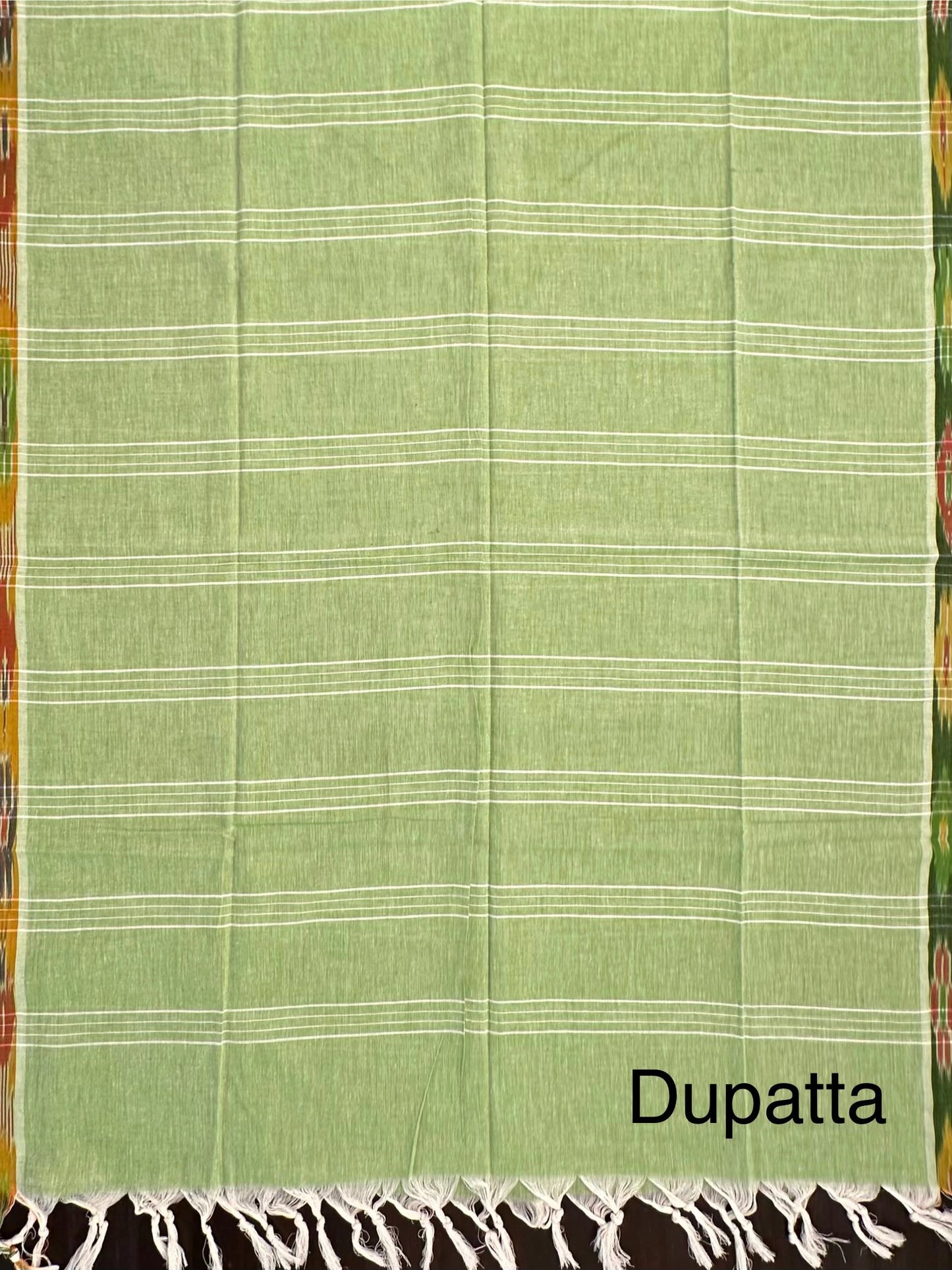 Parrot Green Jhankar South Cotton 3-Piece Suit