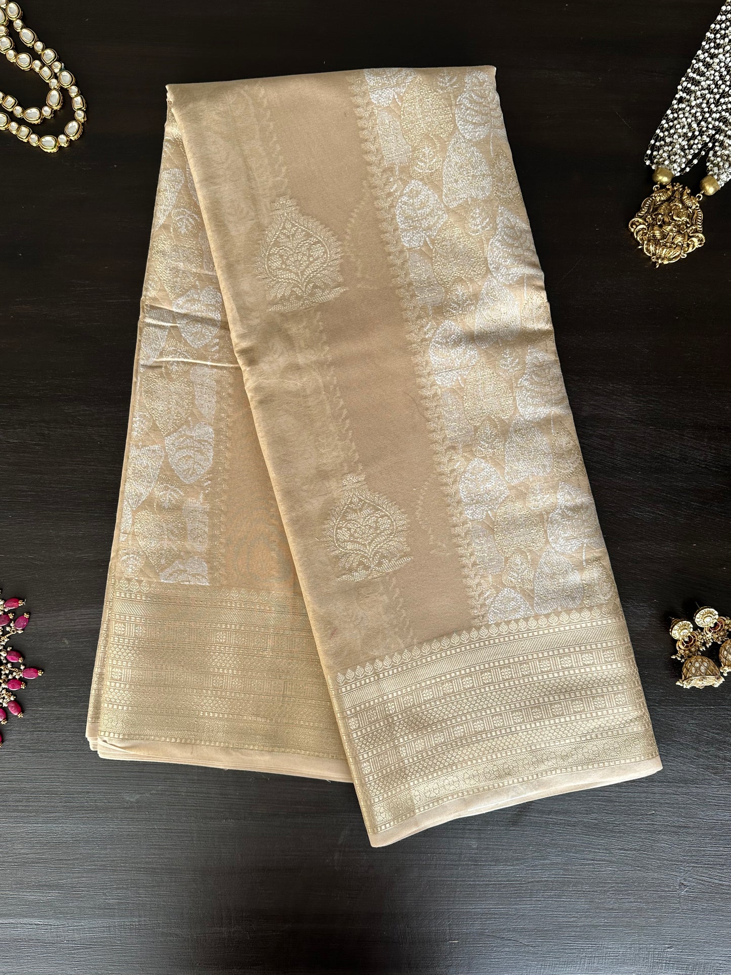 Cotton Chanderi Saree