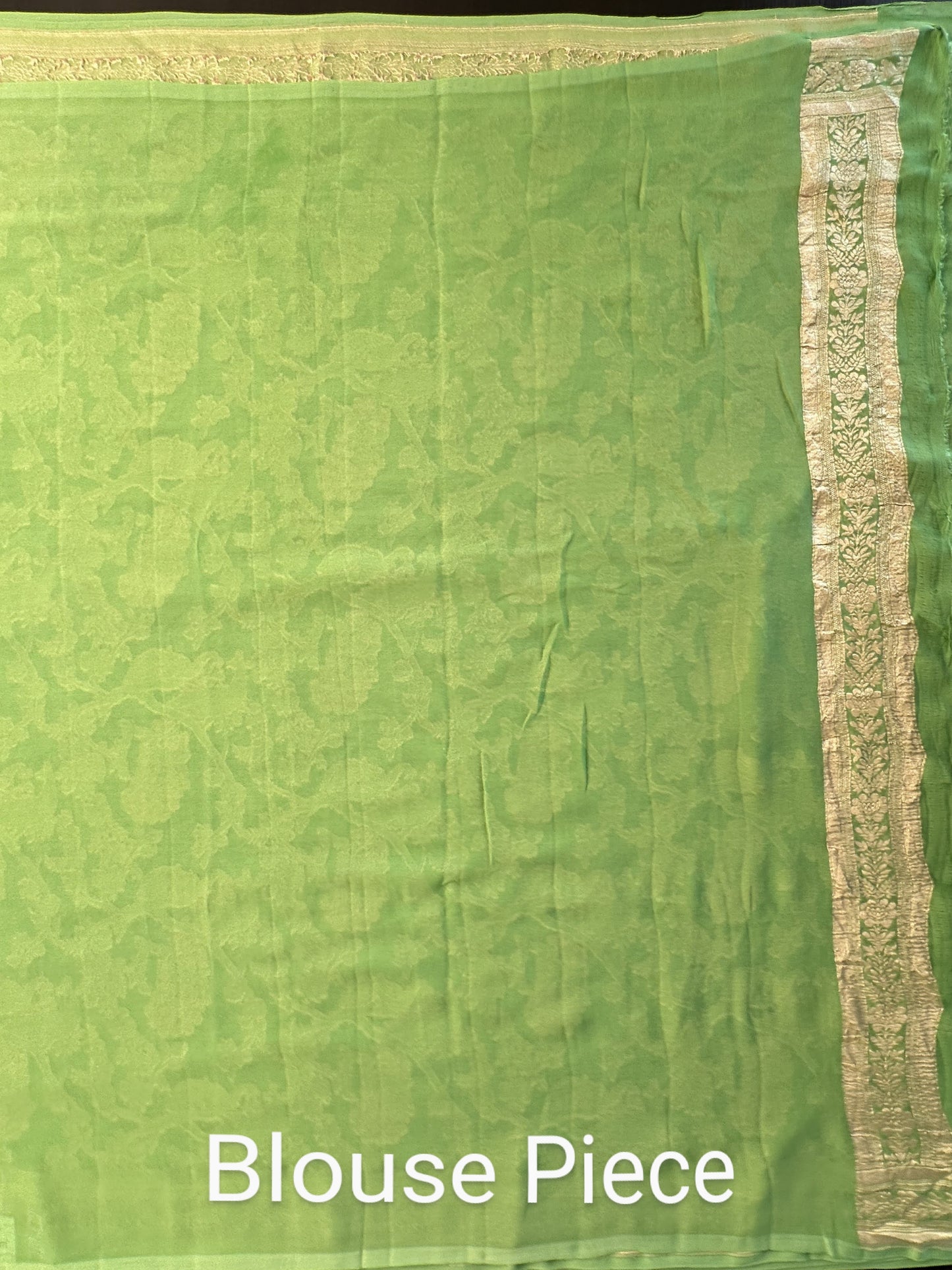 Khaddi Jaal Pure Georgette Saree
