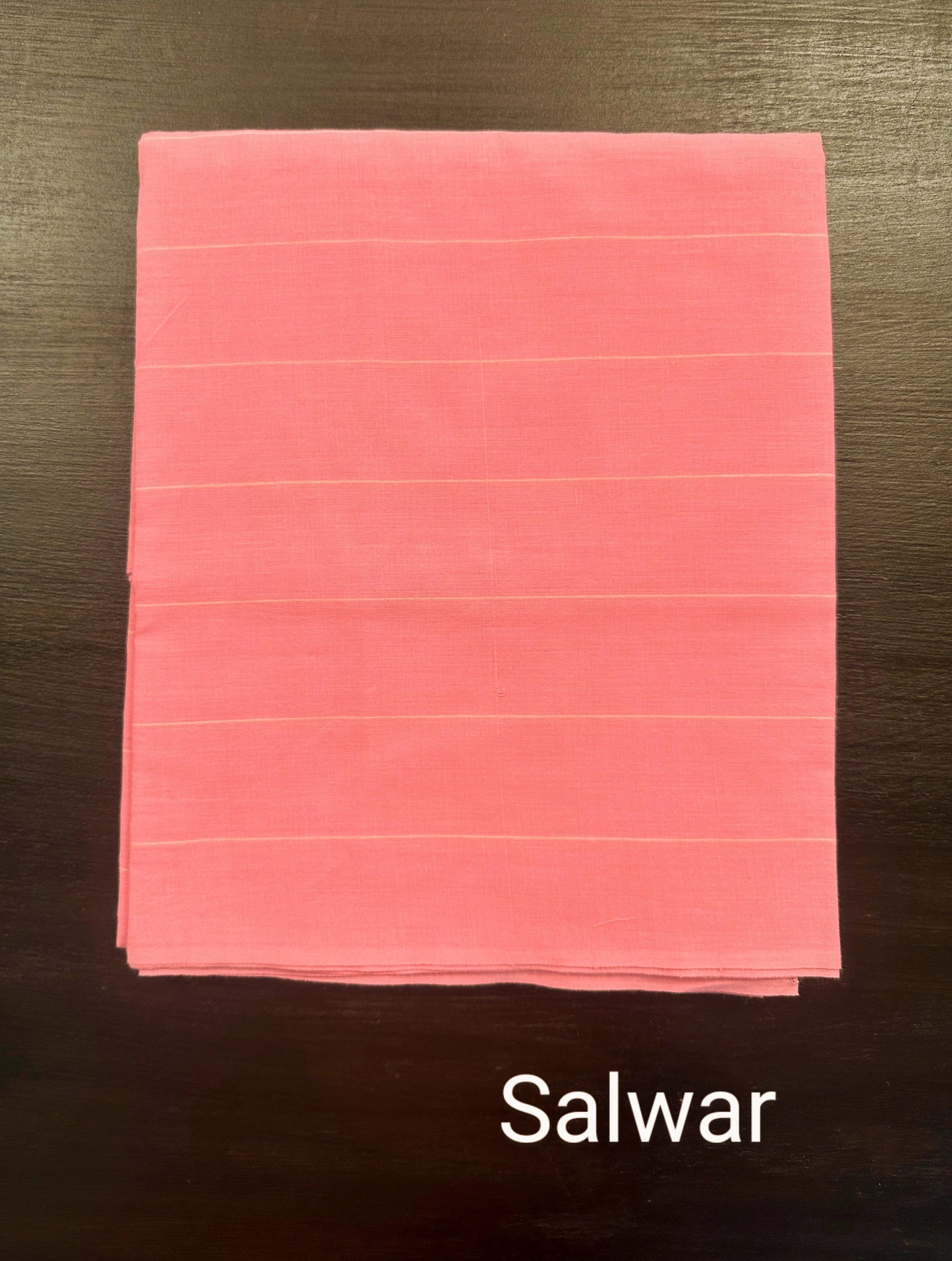 Beige -Pink Mangalgiri Cotton Unstitched 3-Piece Suit